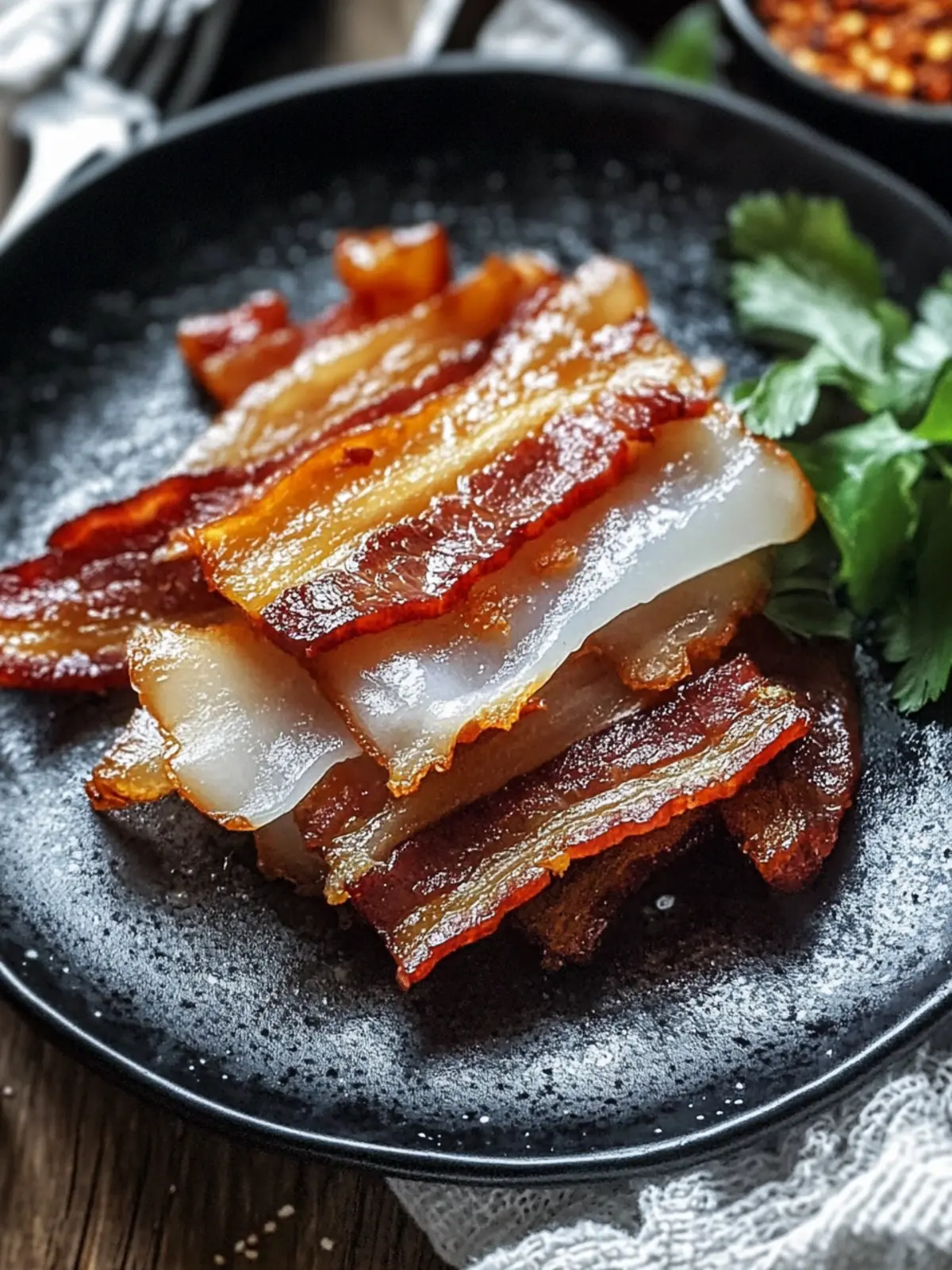 Vegan Rice Paper Bacon