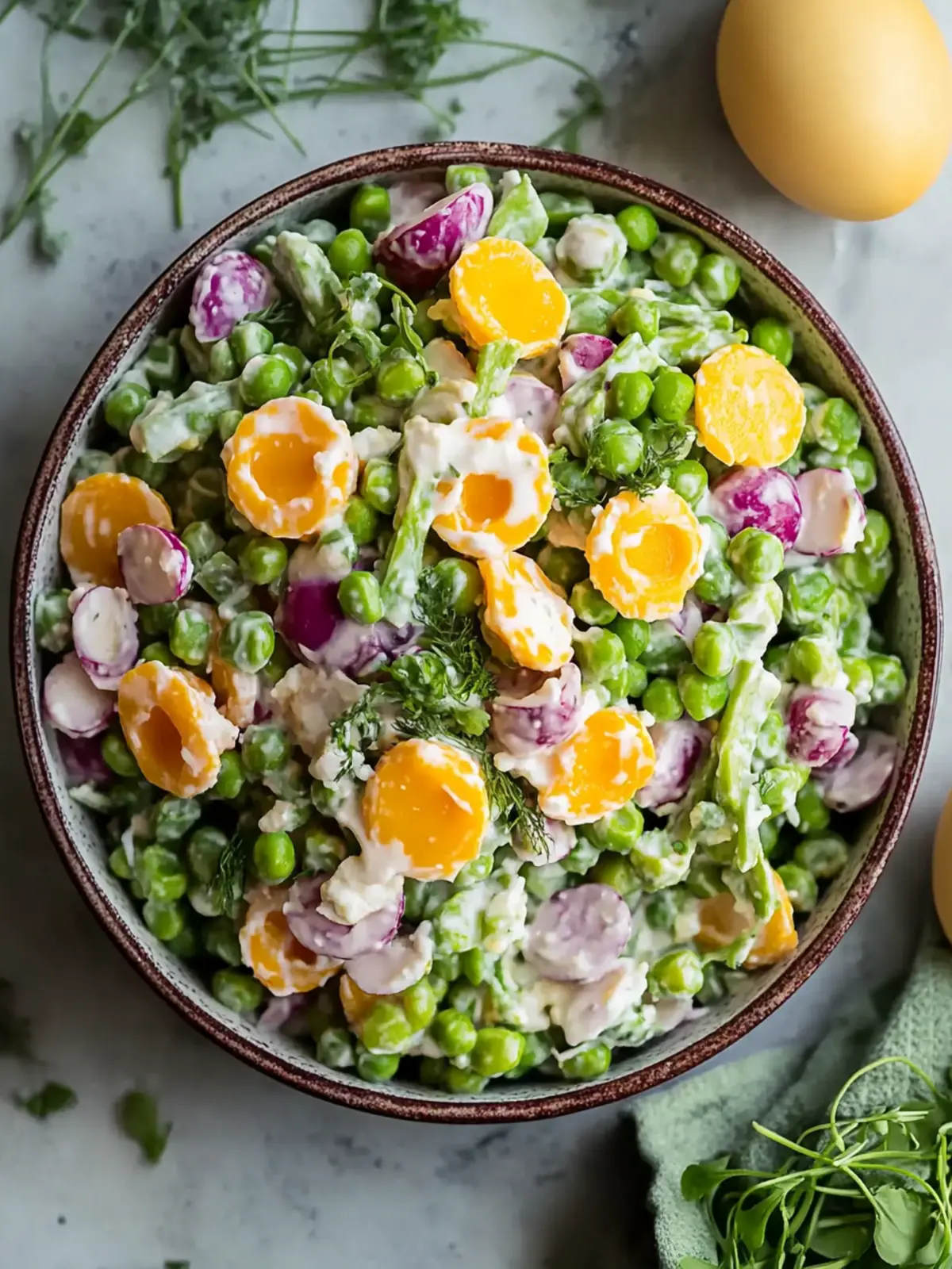 Easter Pea Salad