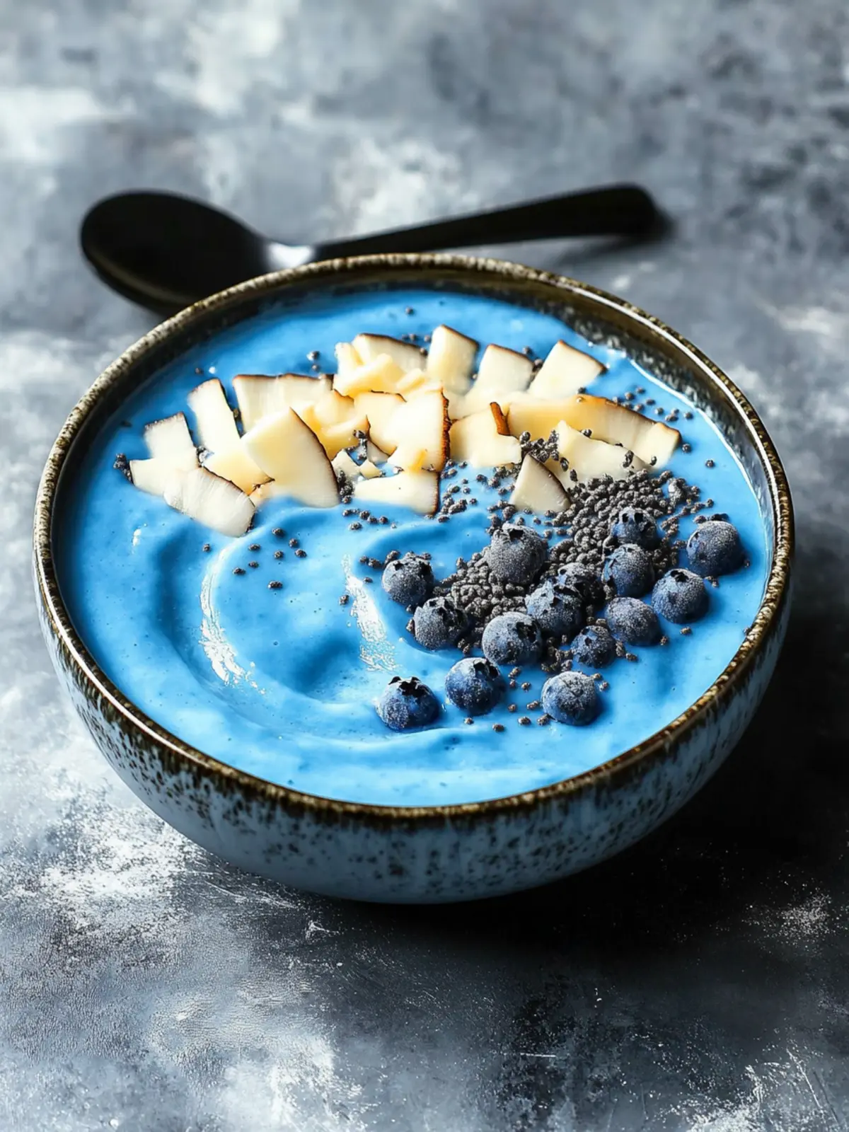 Blue Coconut Smoothie Bowl