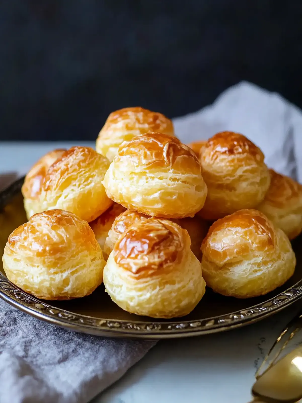 Delicious French Cheese Puffs