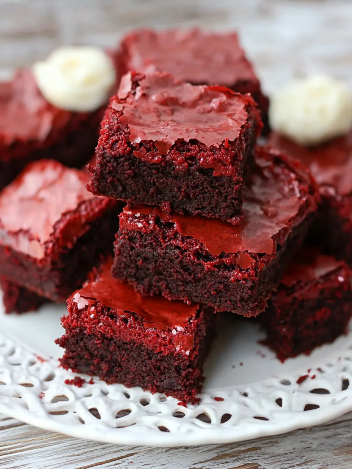 Red Velvet Brownies
