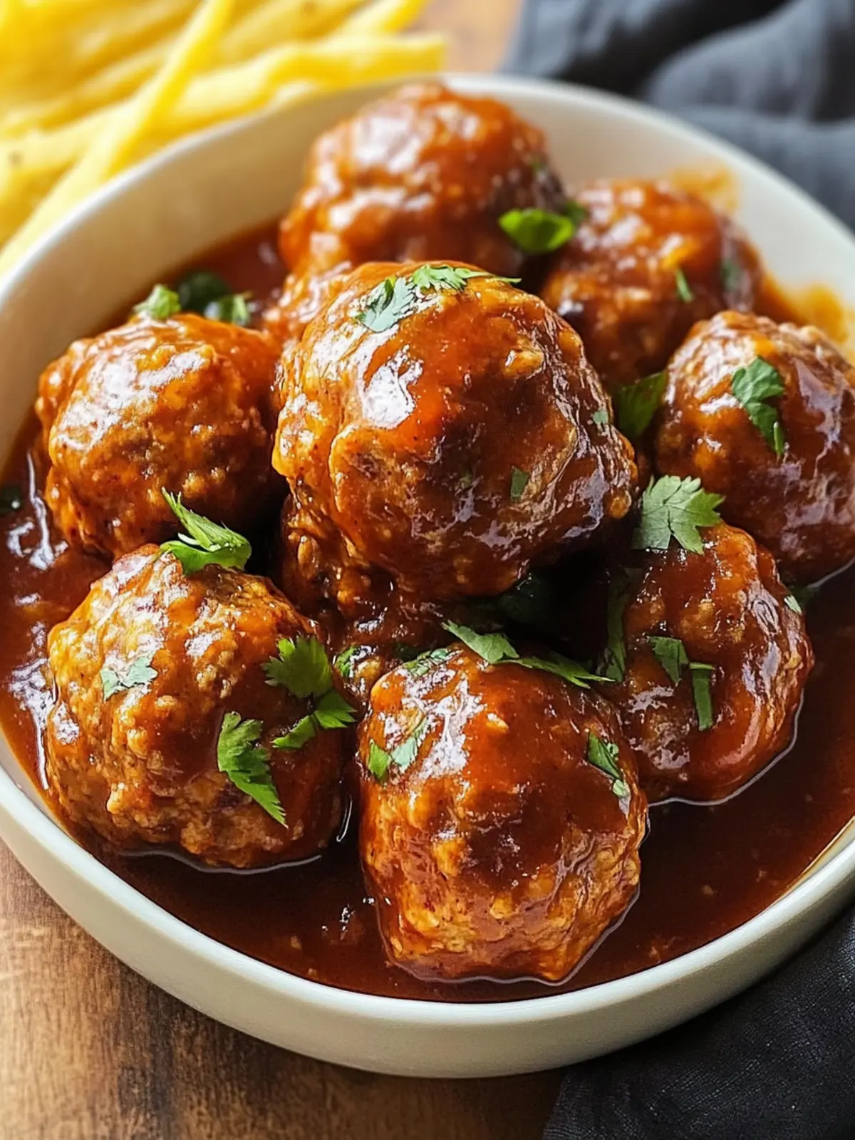 Sweet and Spicy Enchilada Meatballs