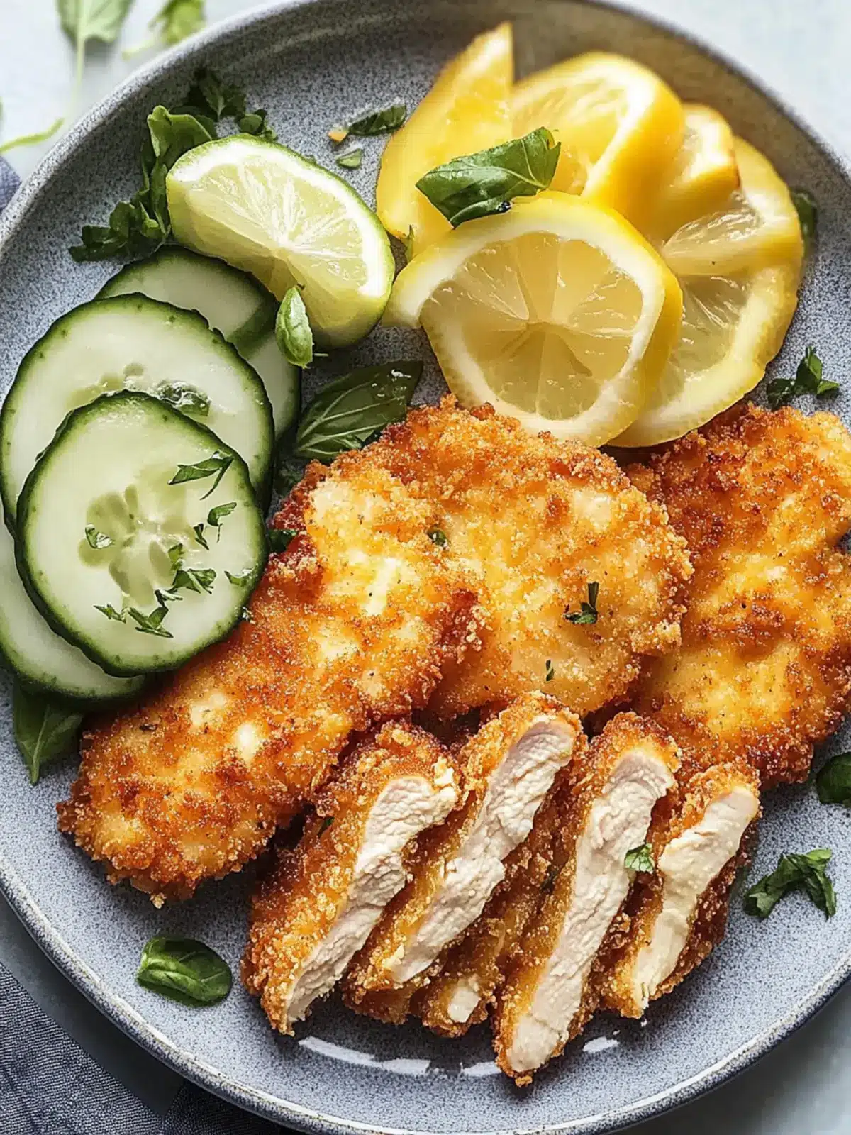 Crispy Chicken Schnitzel