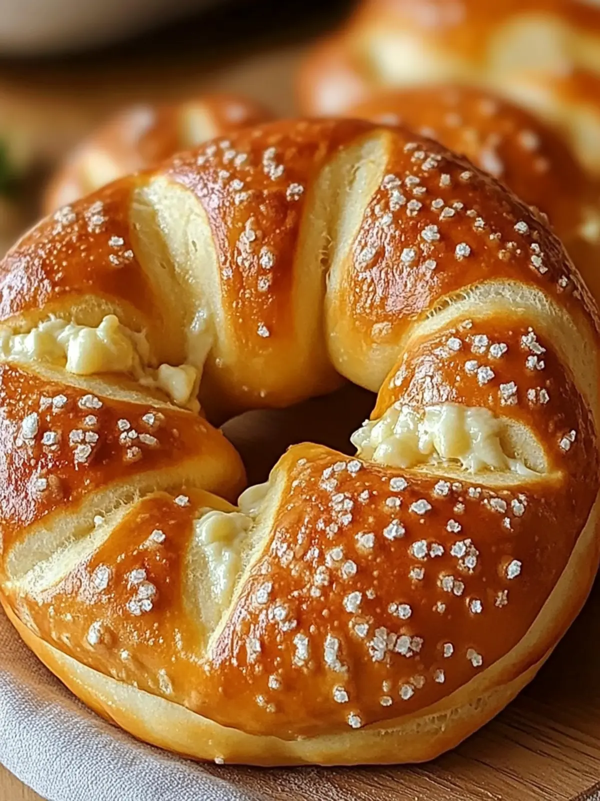 Cheese Stuffed Pretzel