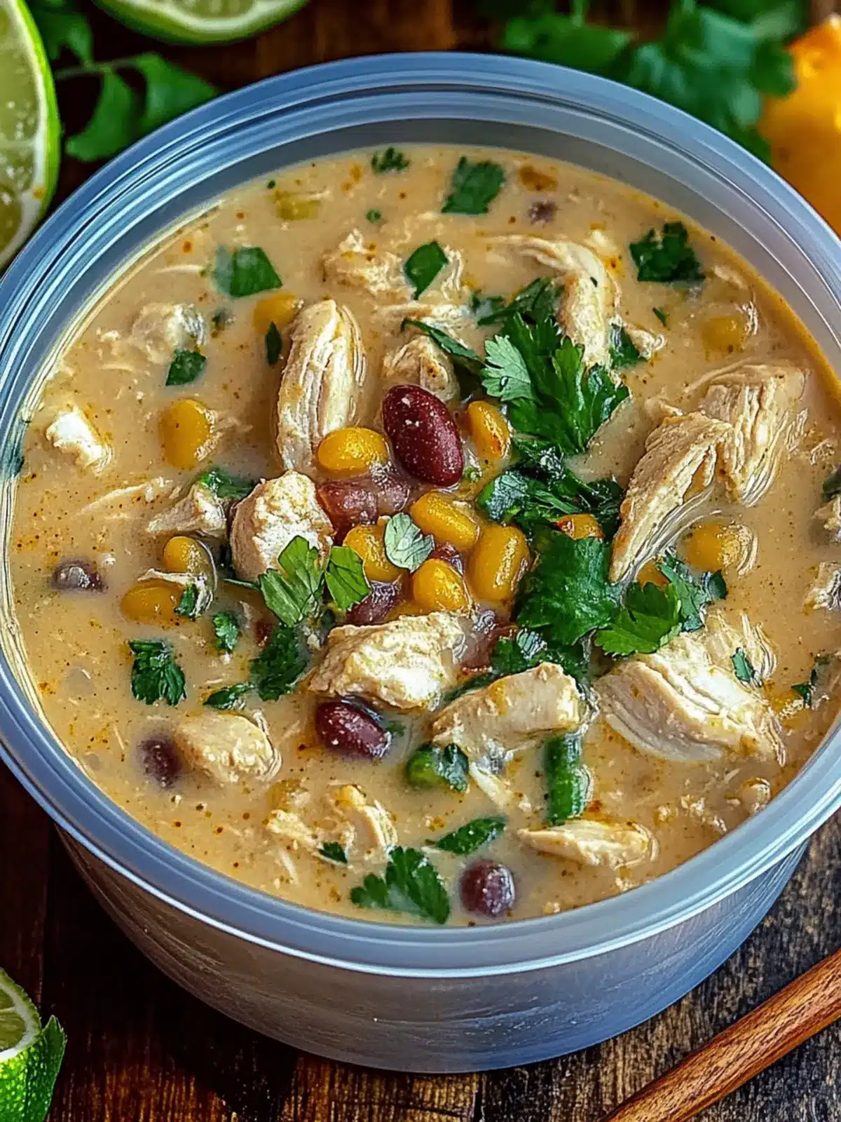 Cajun White Chicken Chili