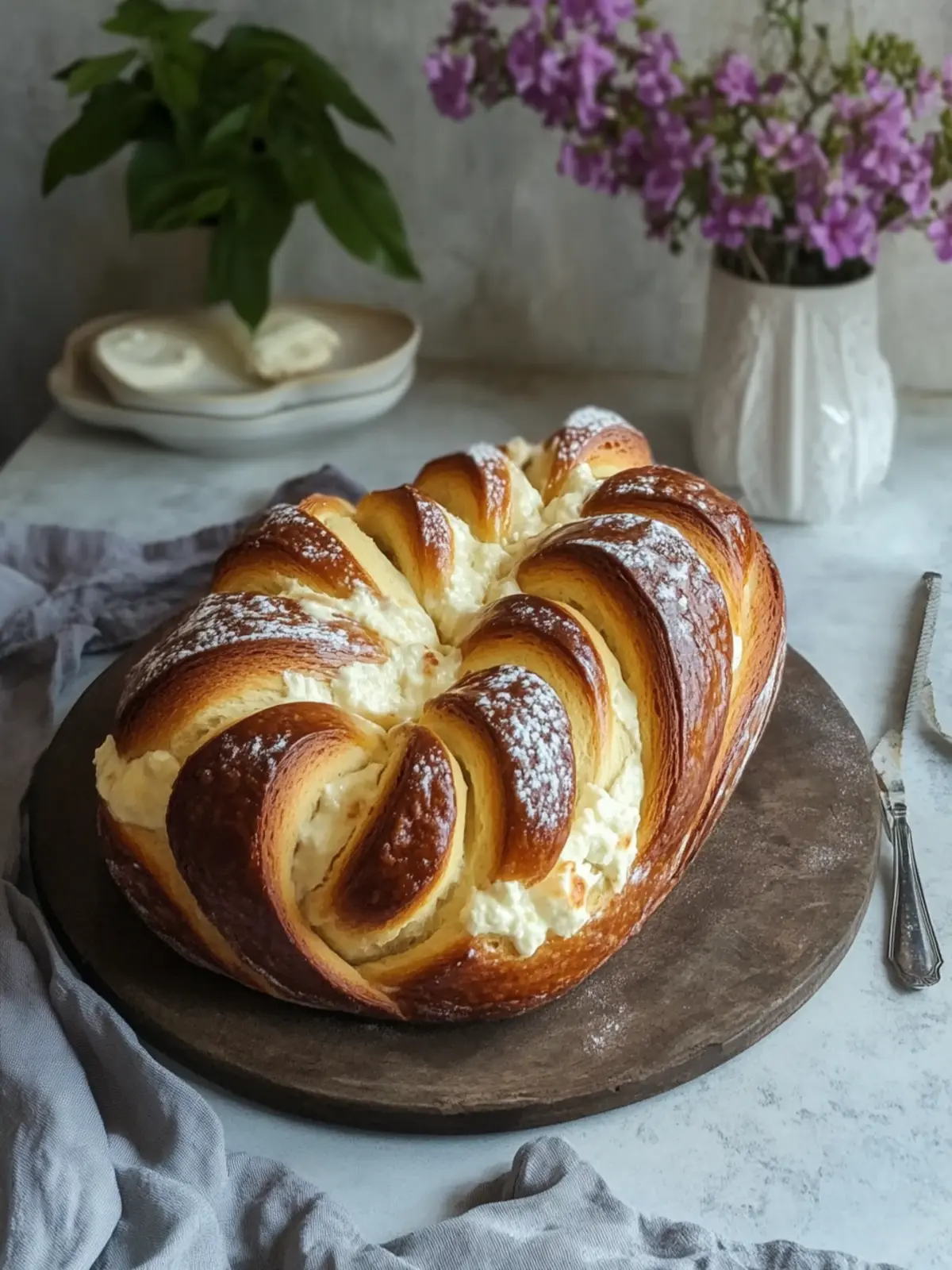 Mascarpone Cheese Babka