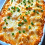Buffalo Chicken Cheese Bake