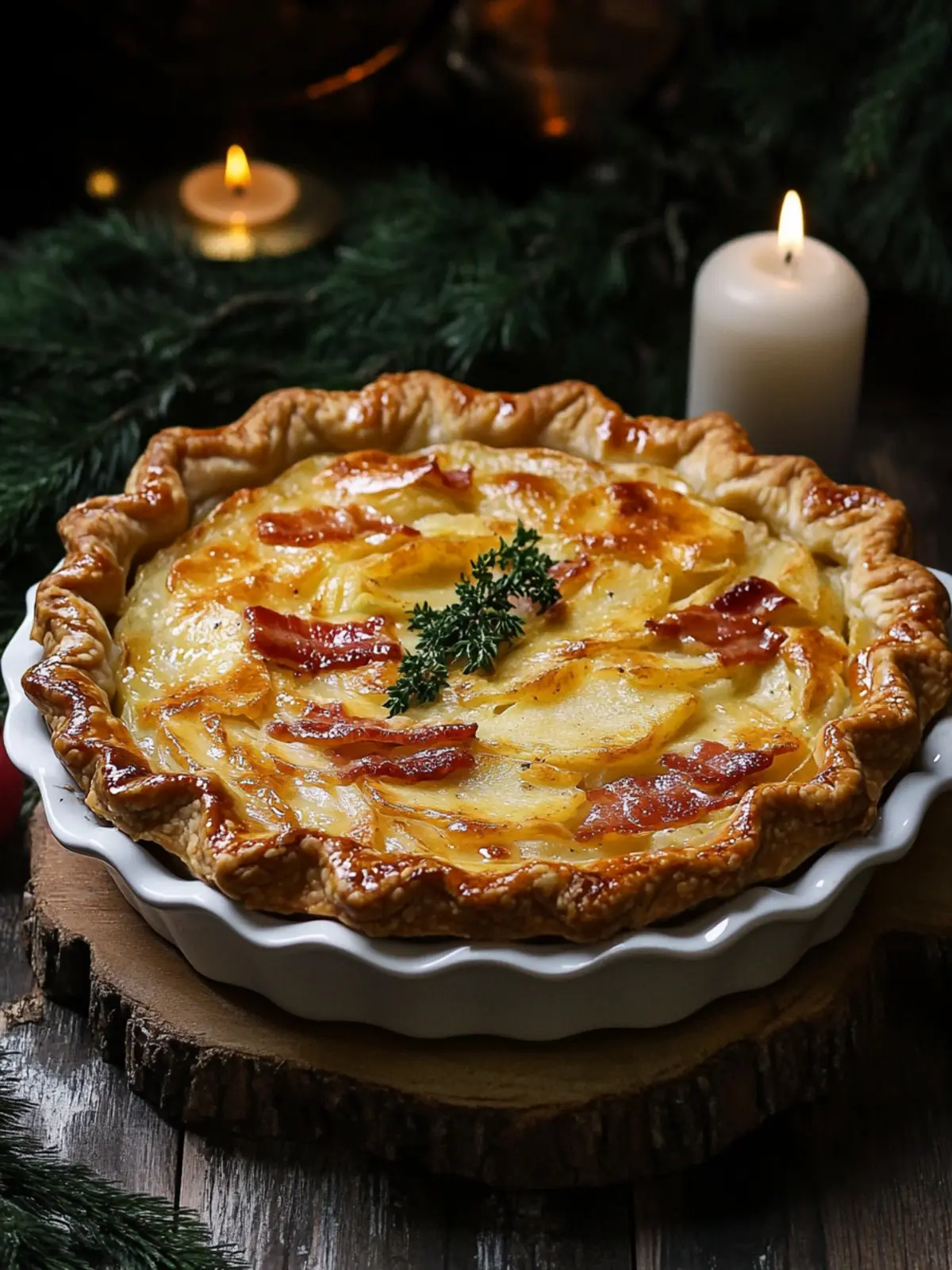 Potato Bacon Pie