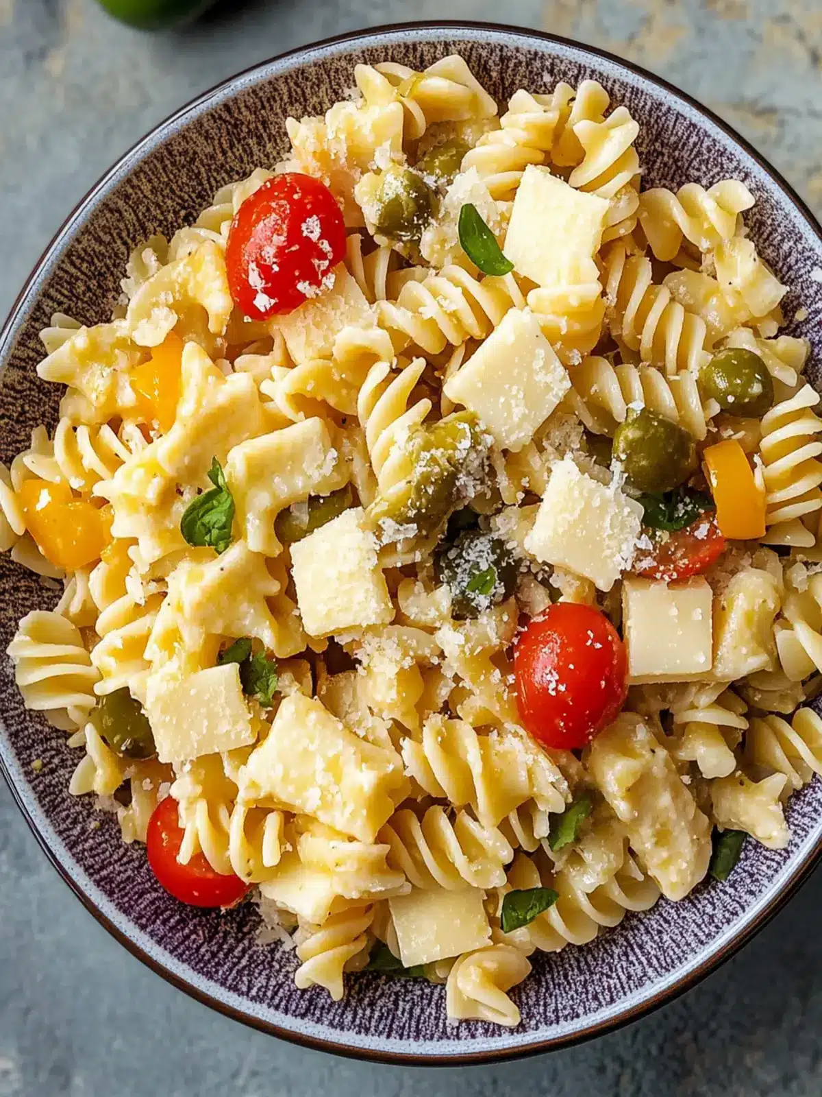 Dirty Martini Pasta Salad