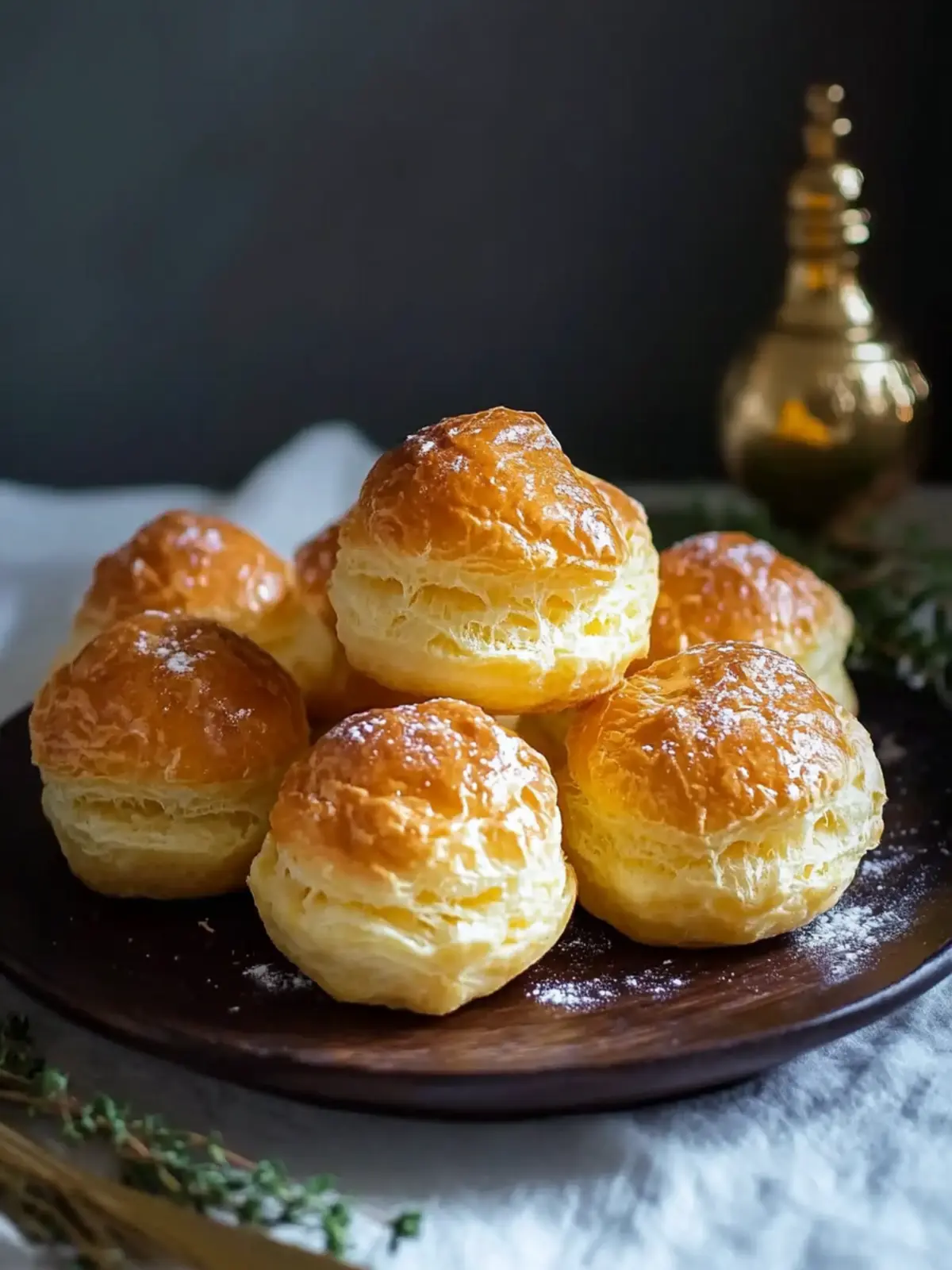 Delicious French Cheese Puffs