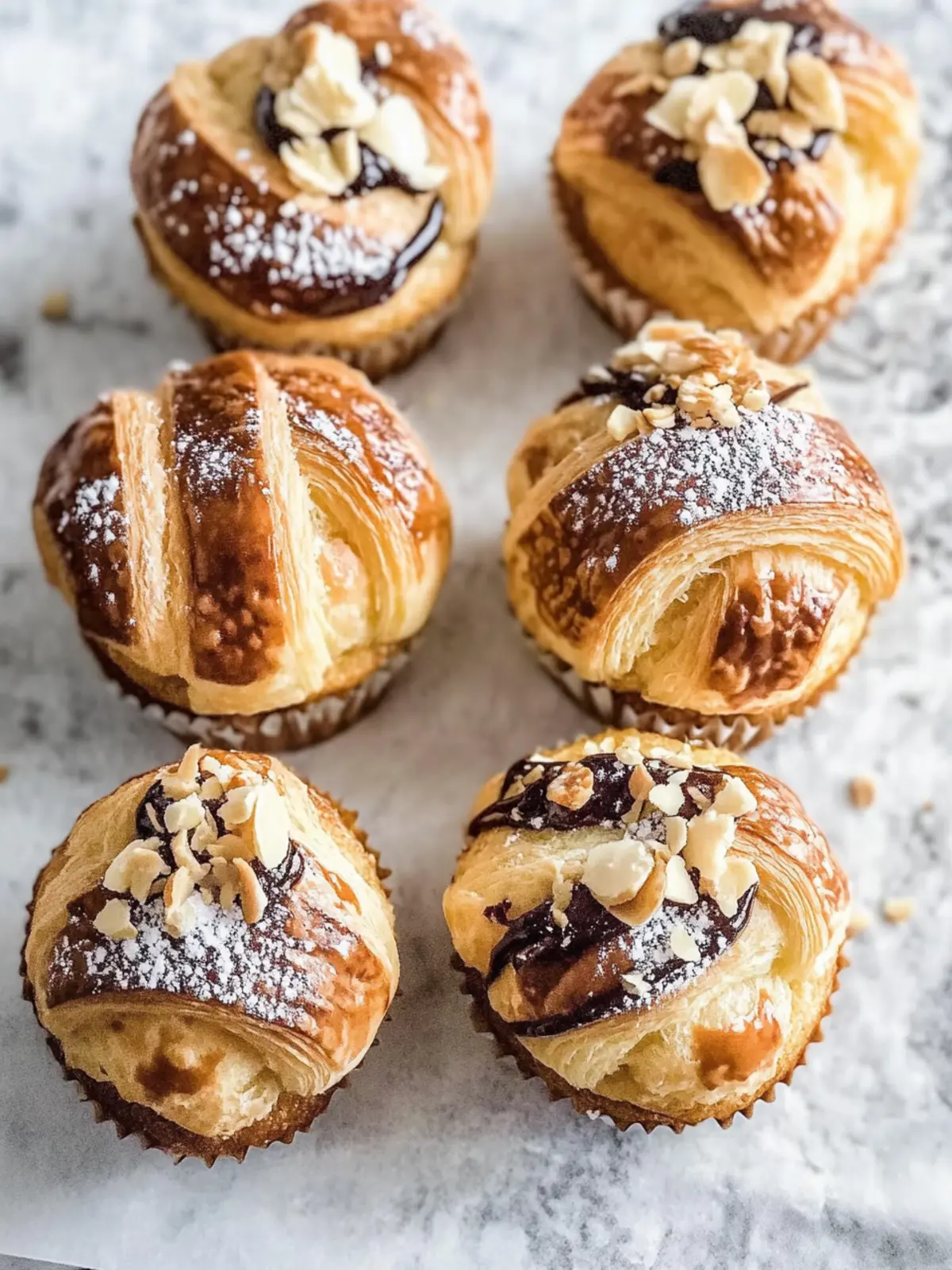 Vegan Croissant Muffins