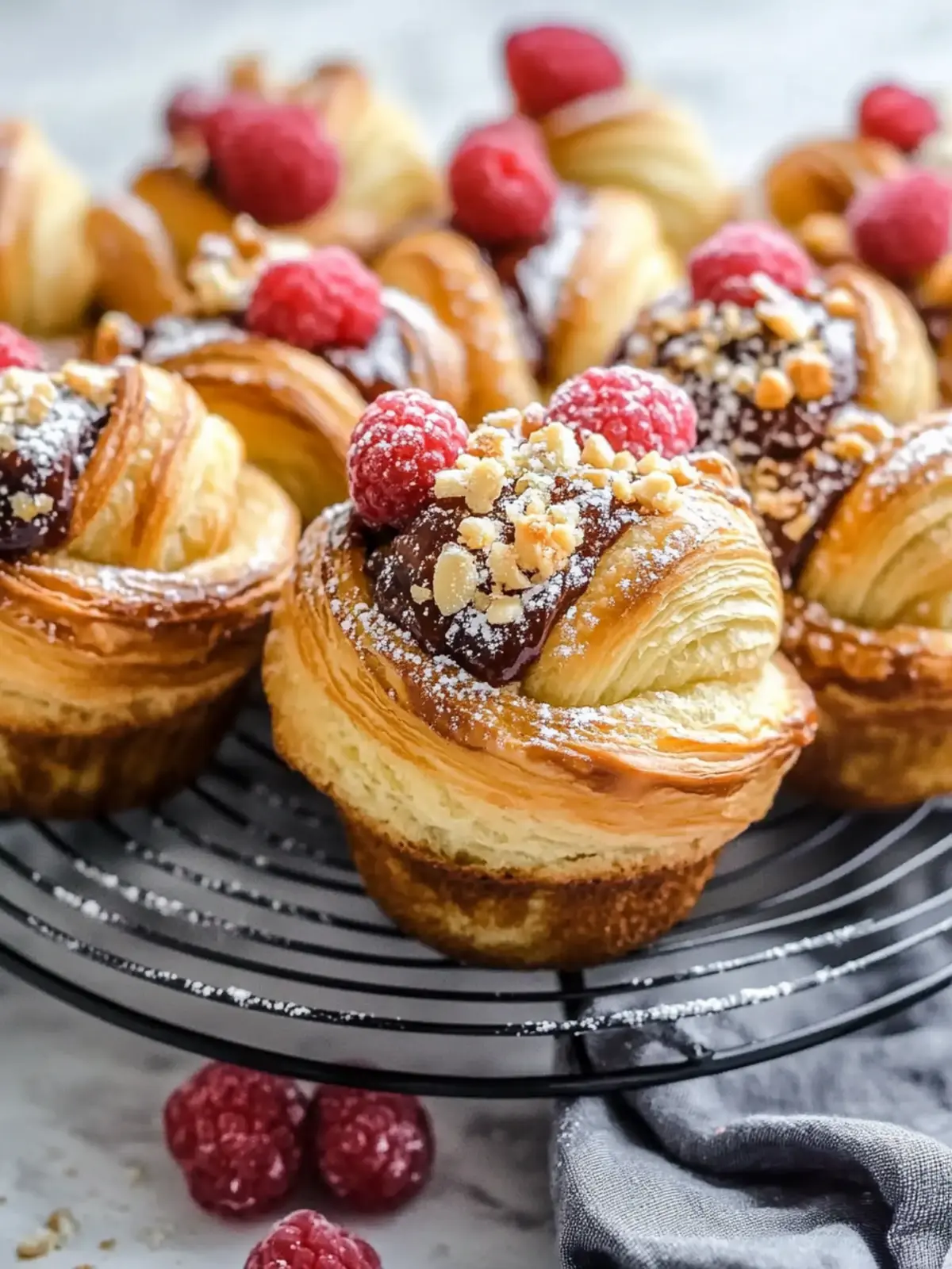Vegan Croissant Muffins