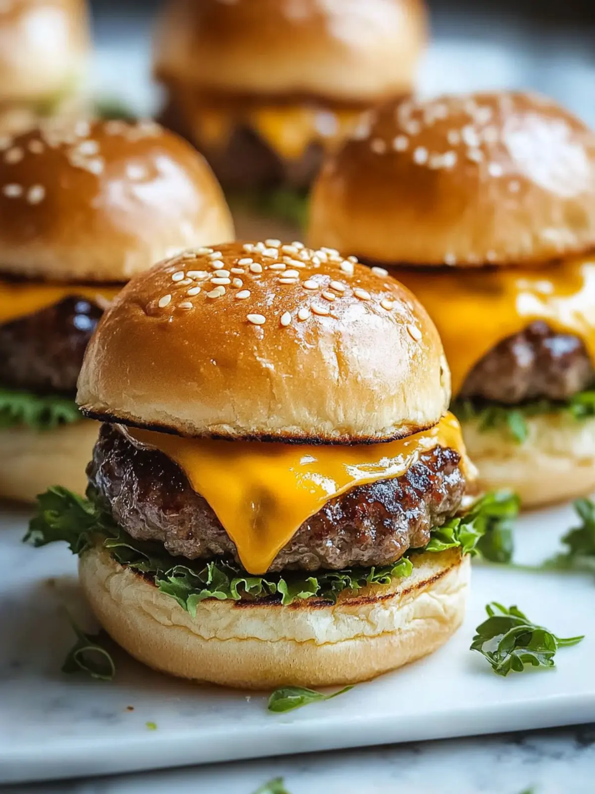 Classic Cheeseburger Sliders