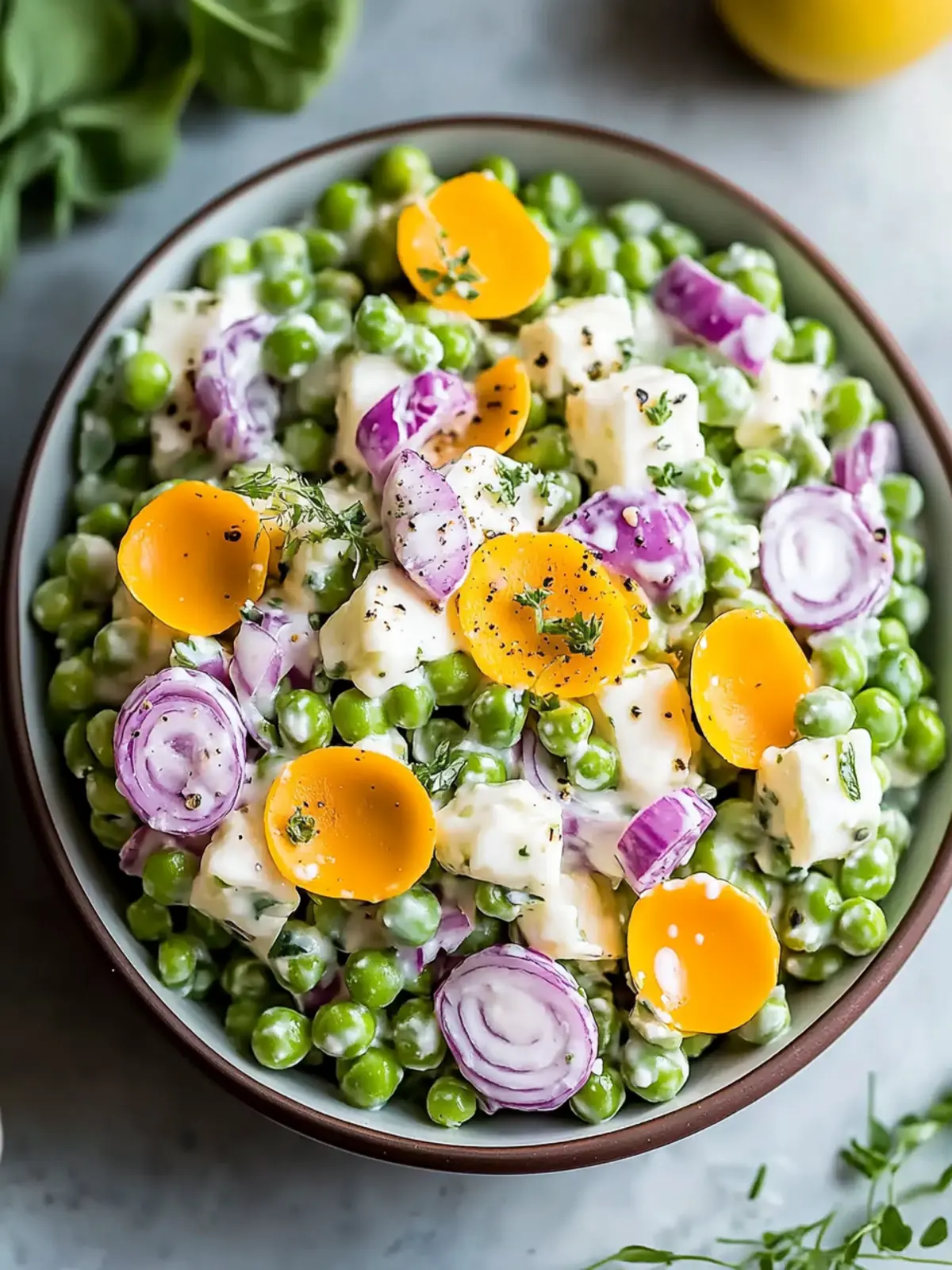 Easter Pea Salad