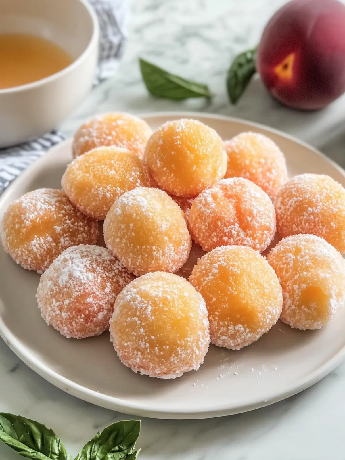Italian Peach Cookies