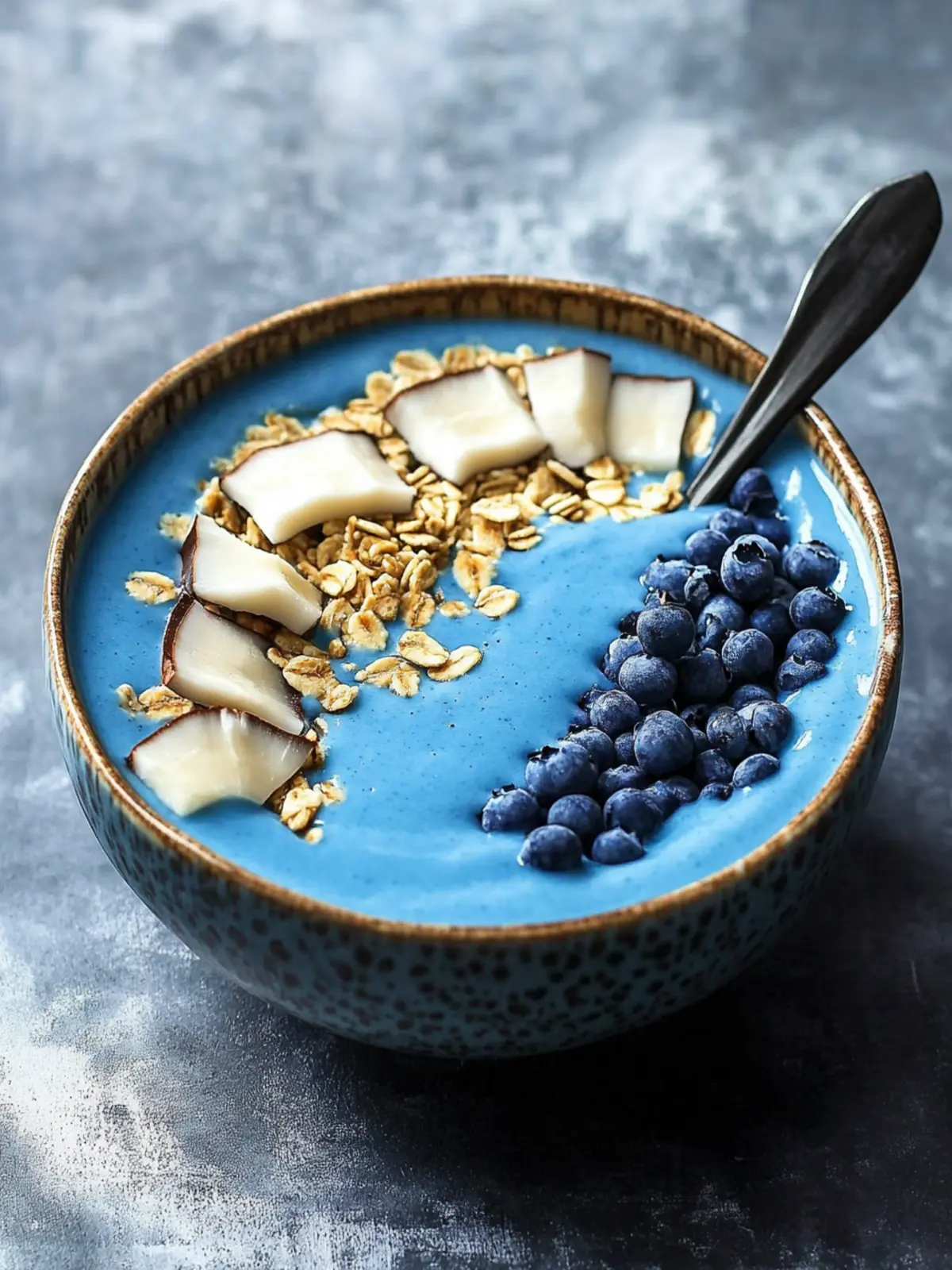 Blue Coconut Smoothie Bowl