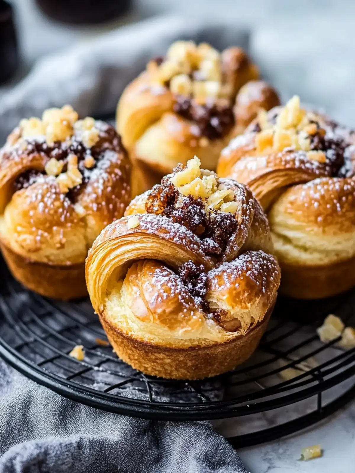 Vegan Croissant Muffins