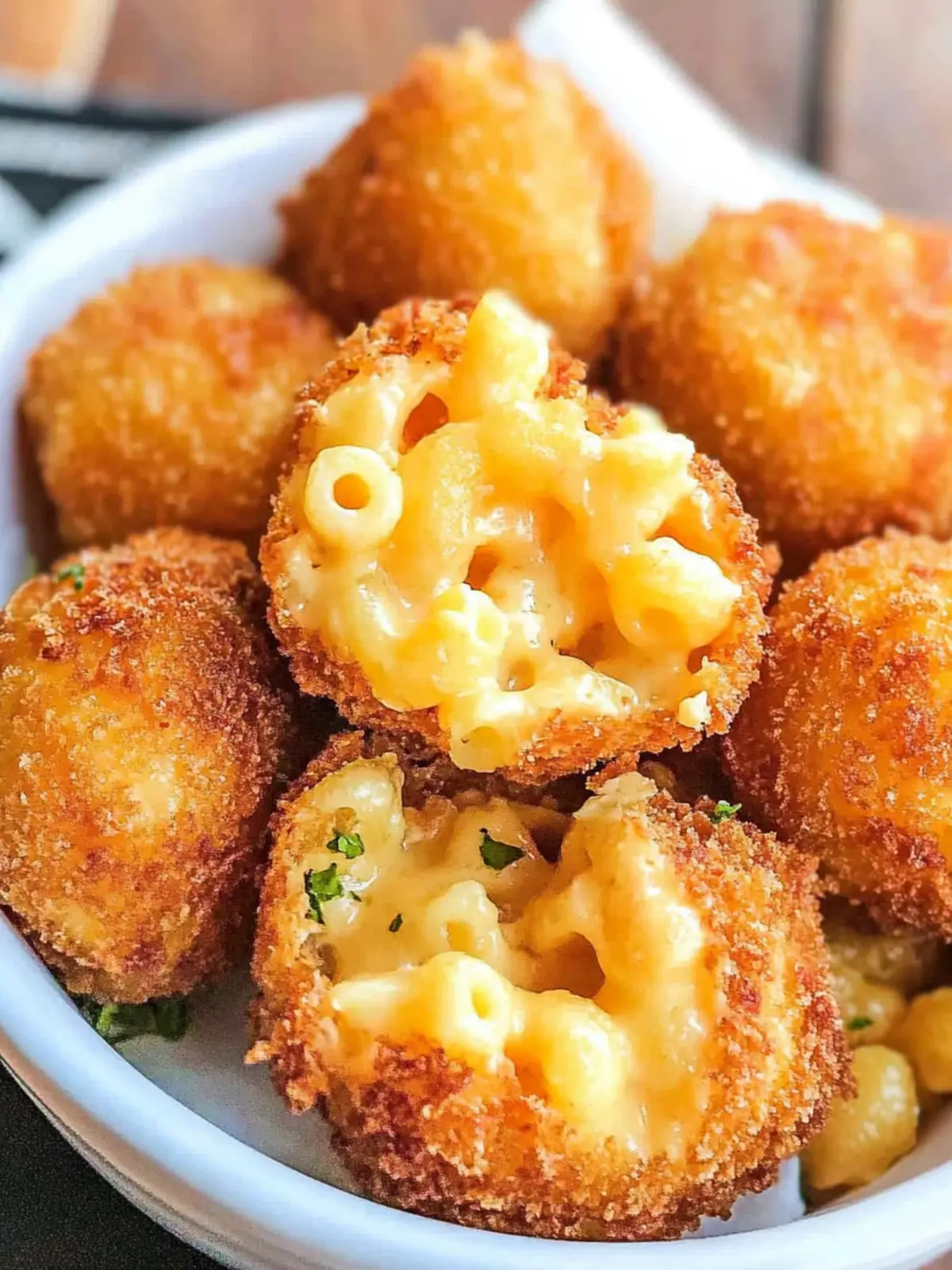 Fried Mac and Cheese Bites