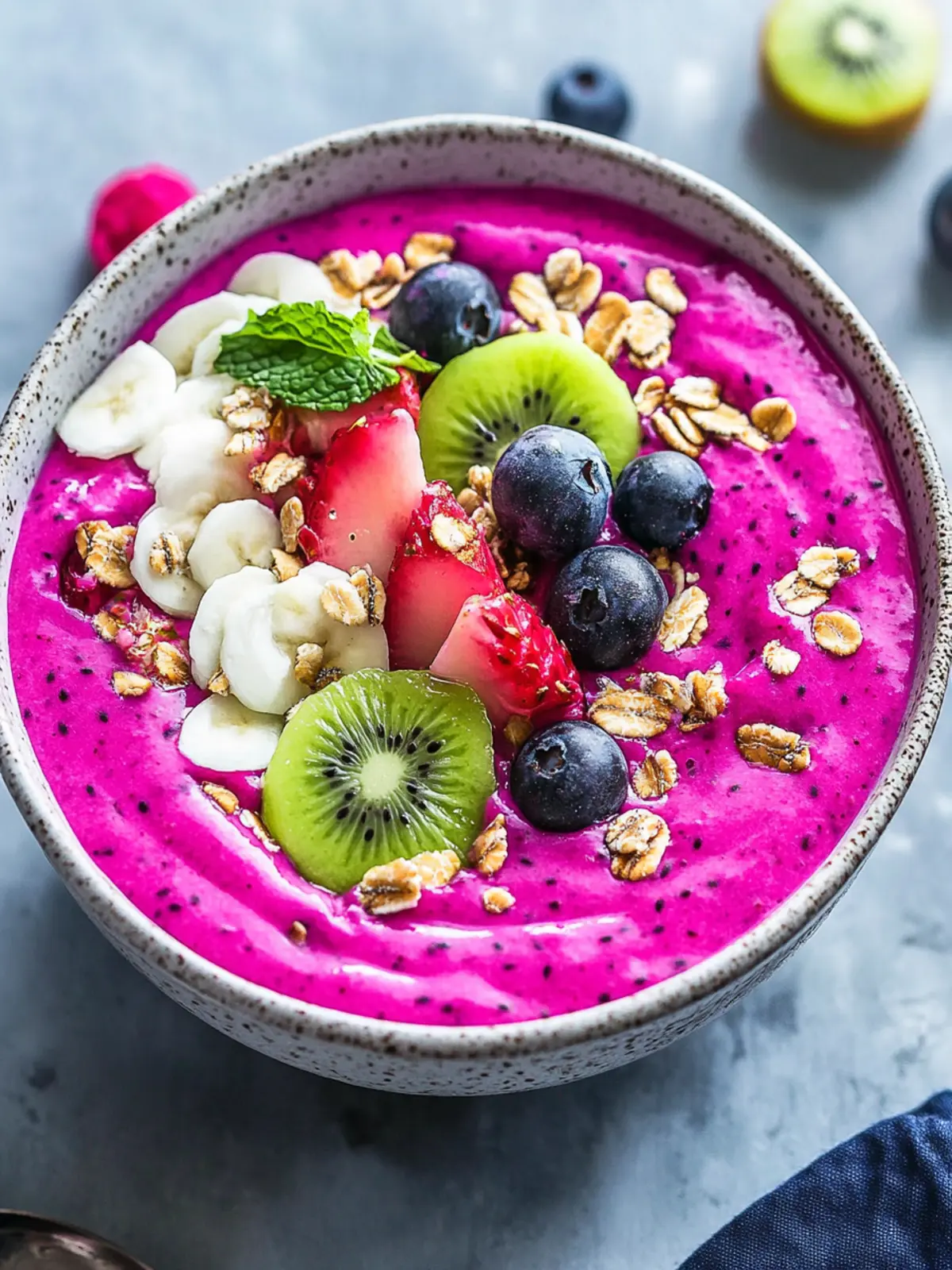 Dragon Fruit Smoothie Bowl