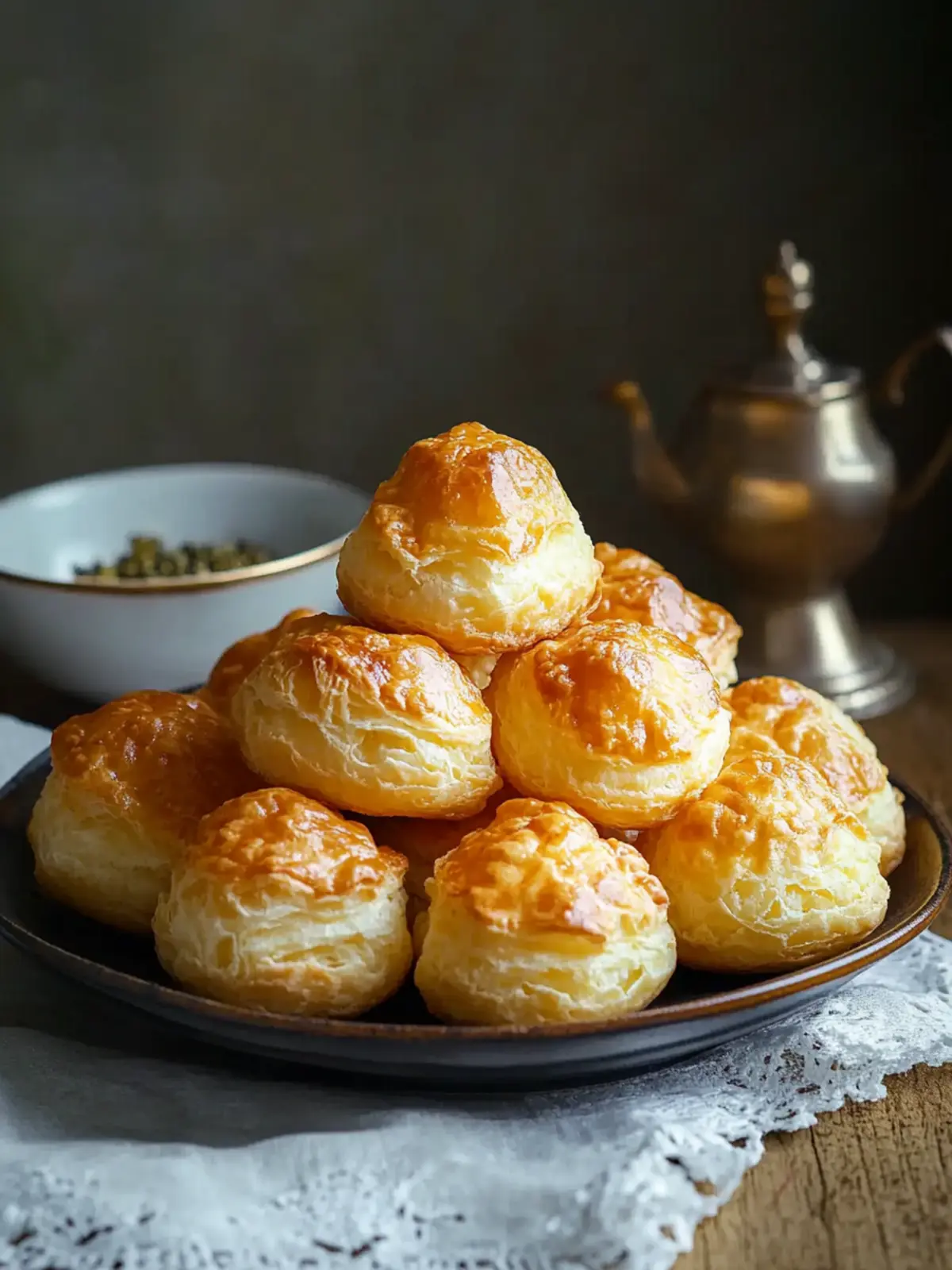 Delicious French Cheese Puffs