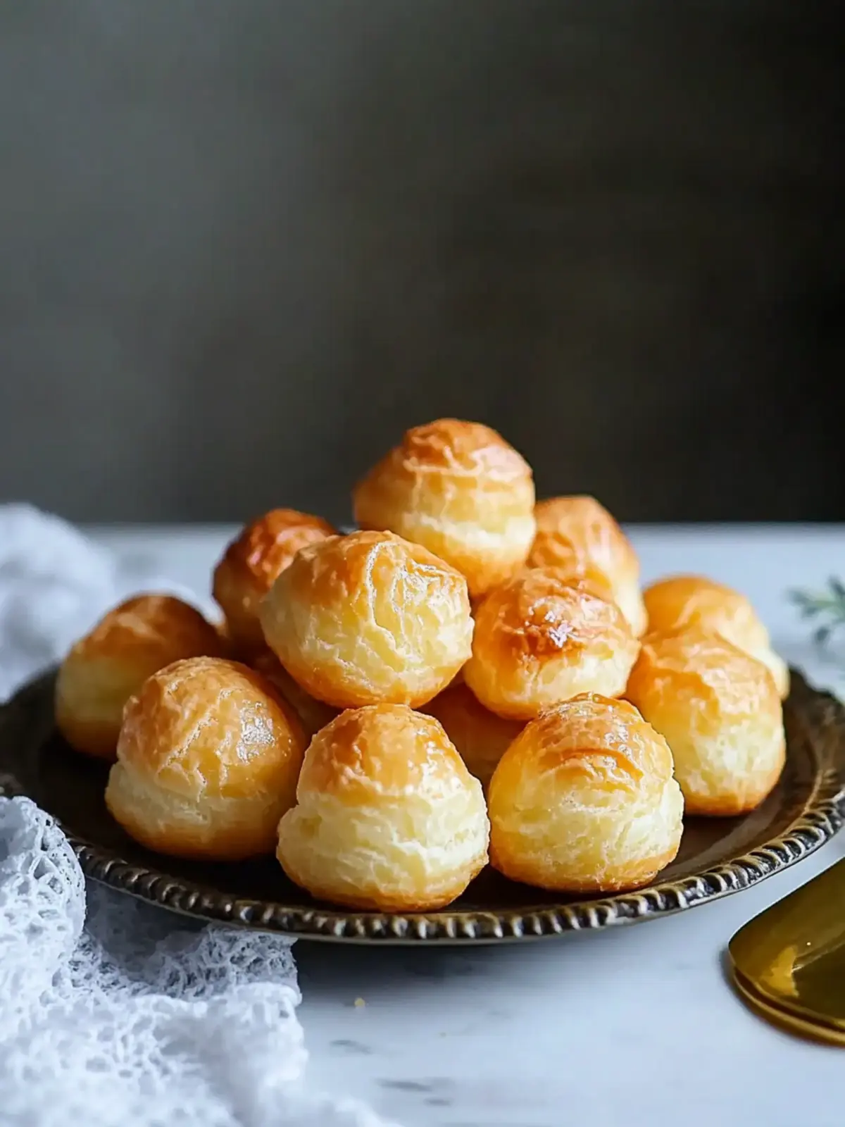 Delicious French Cheese Puffs