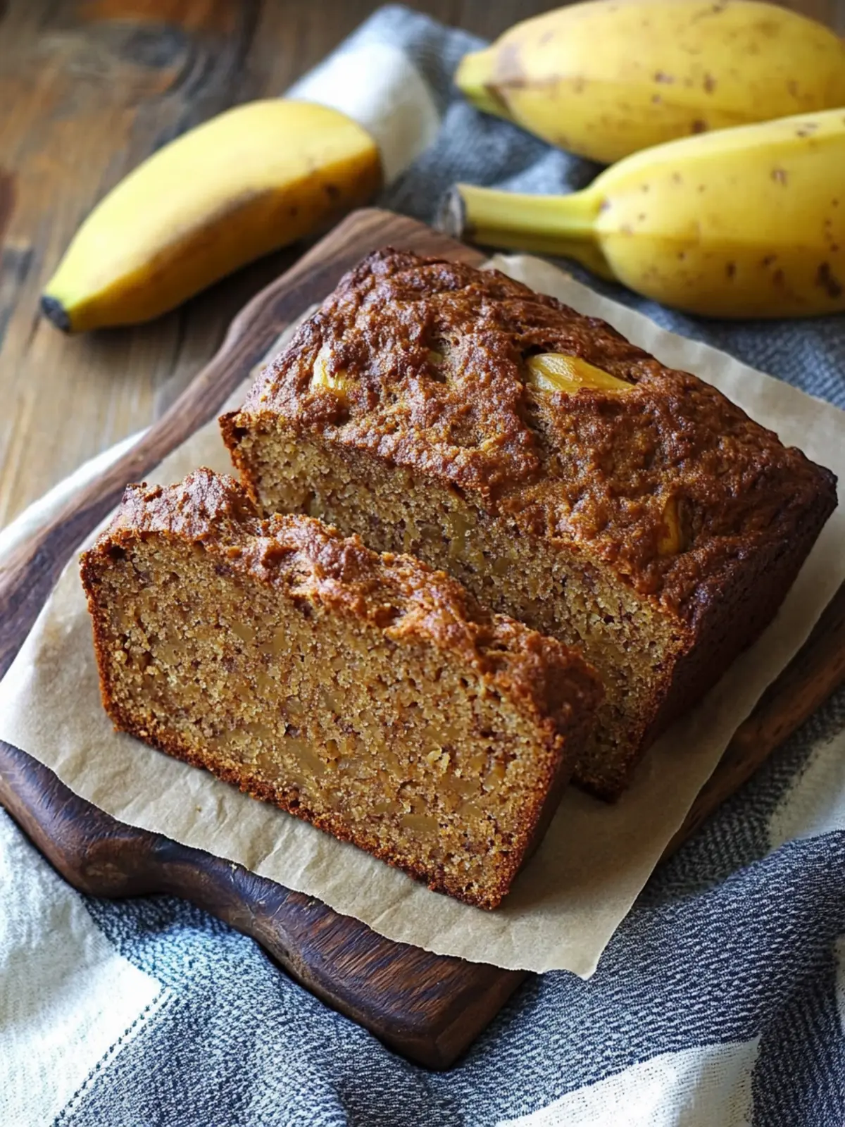 MAPLE SWEET POTATO BANANA BREAD