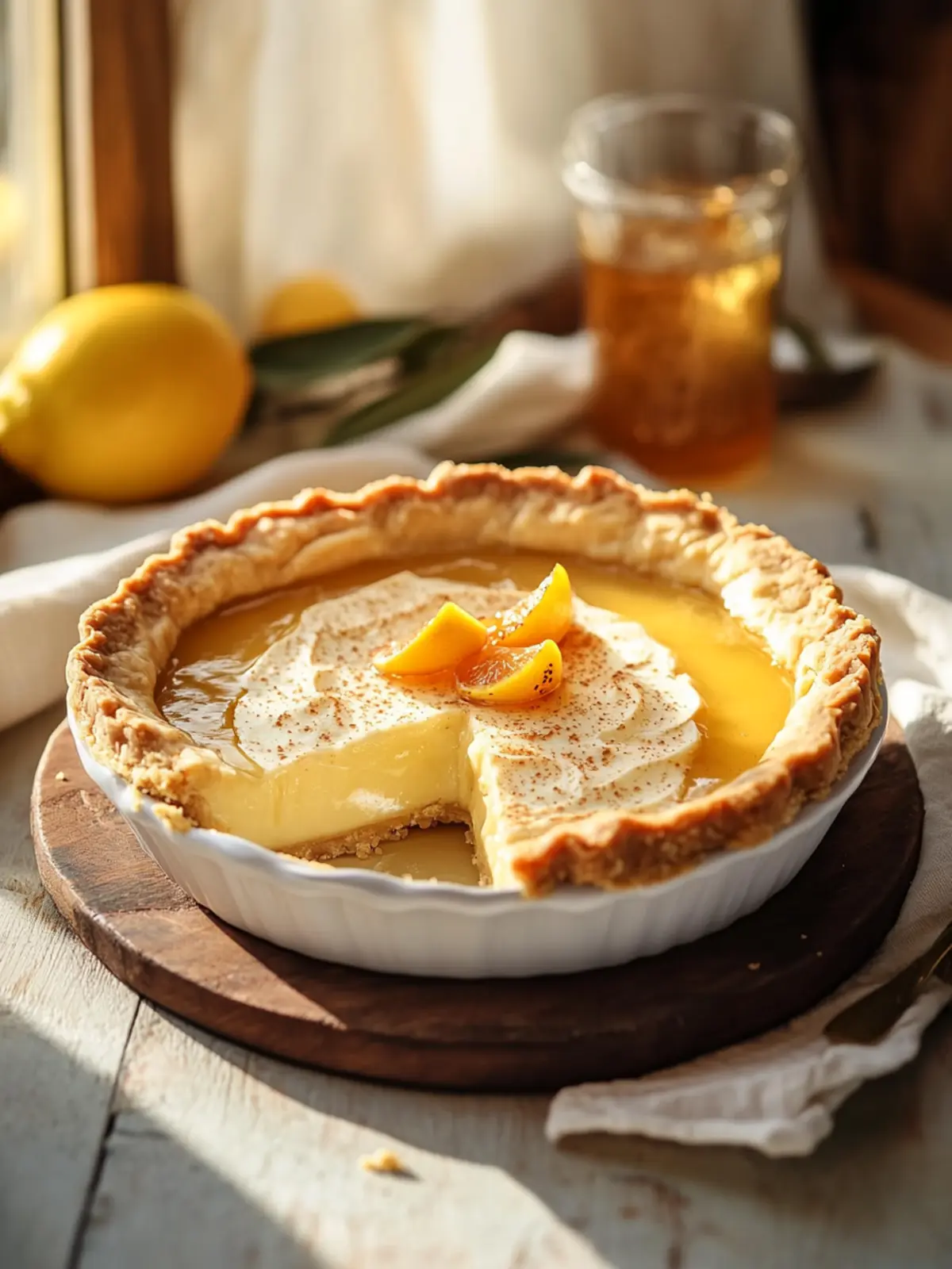 Golden Greek Honey Pie