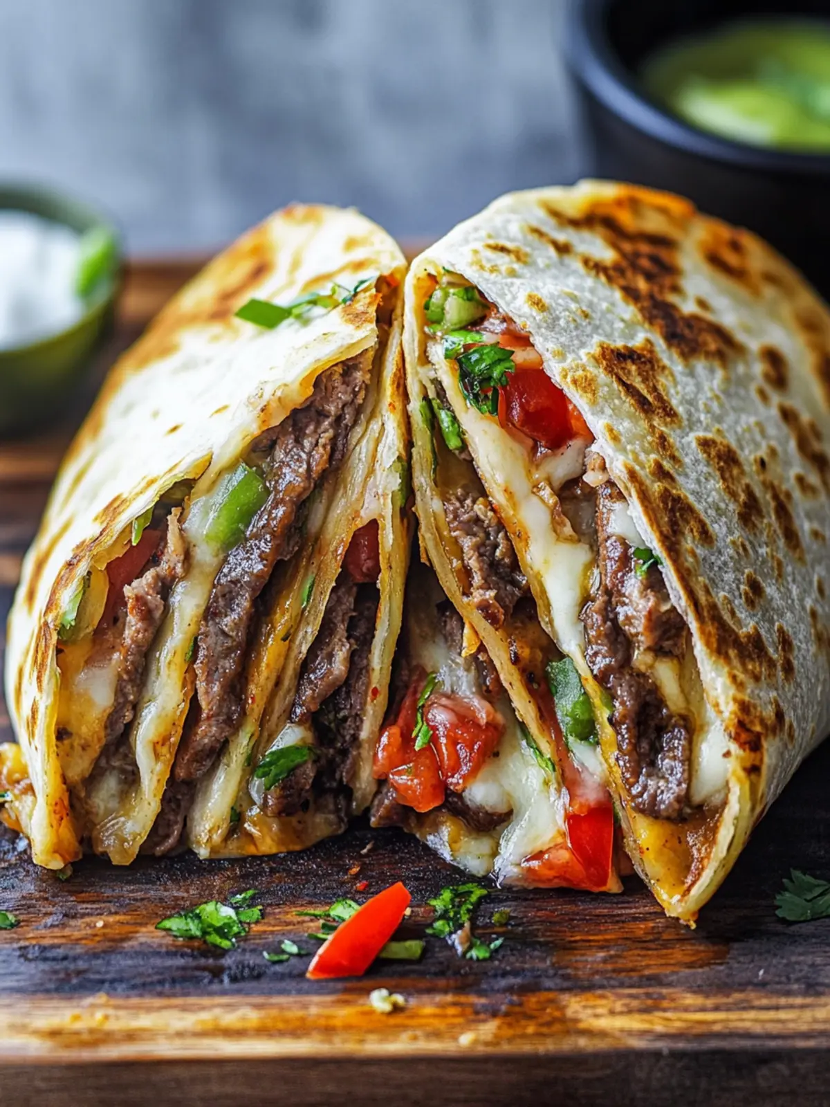Philly Cheesesteak Quesadilla