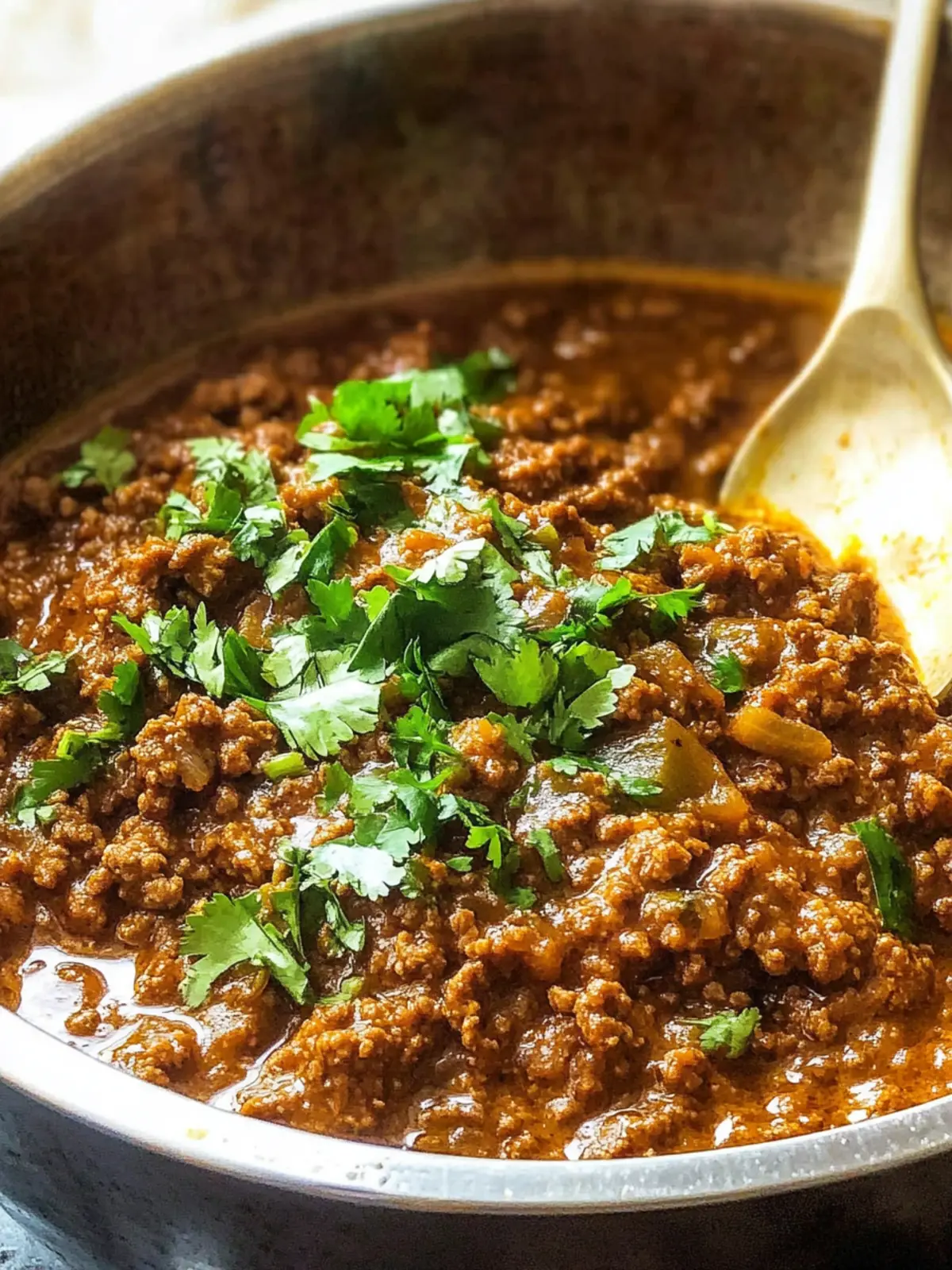 Indian Ground Beef Curry