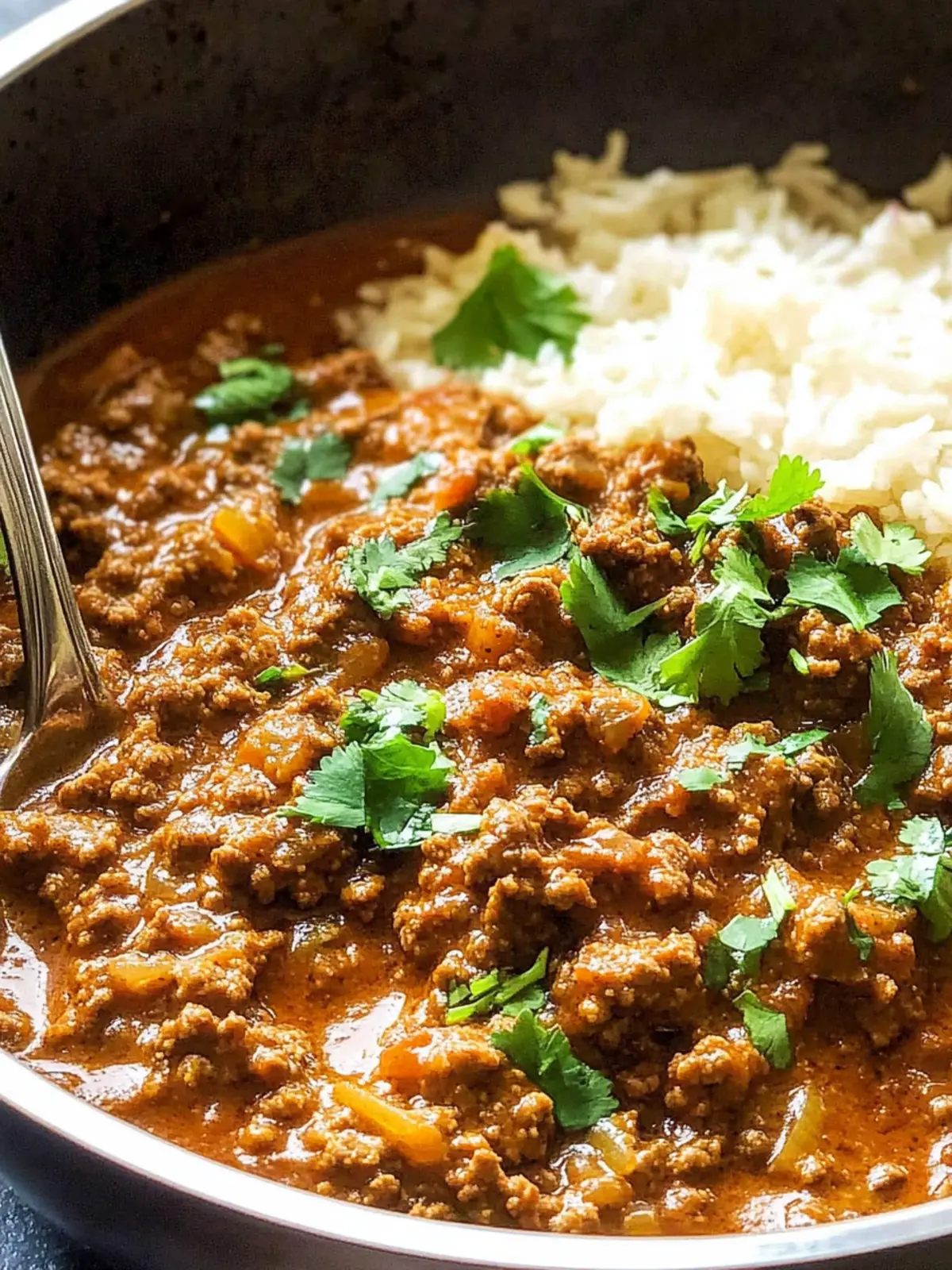 Indian Ground Beef Curry