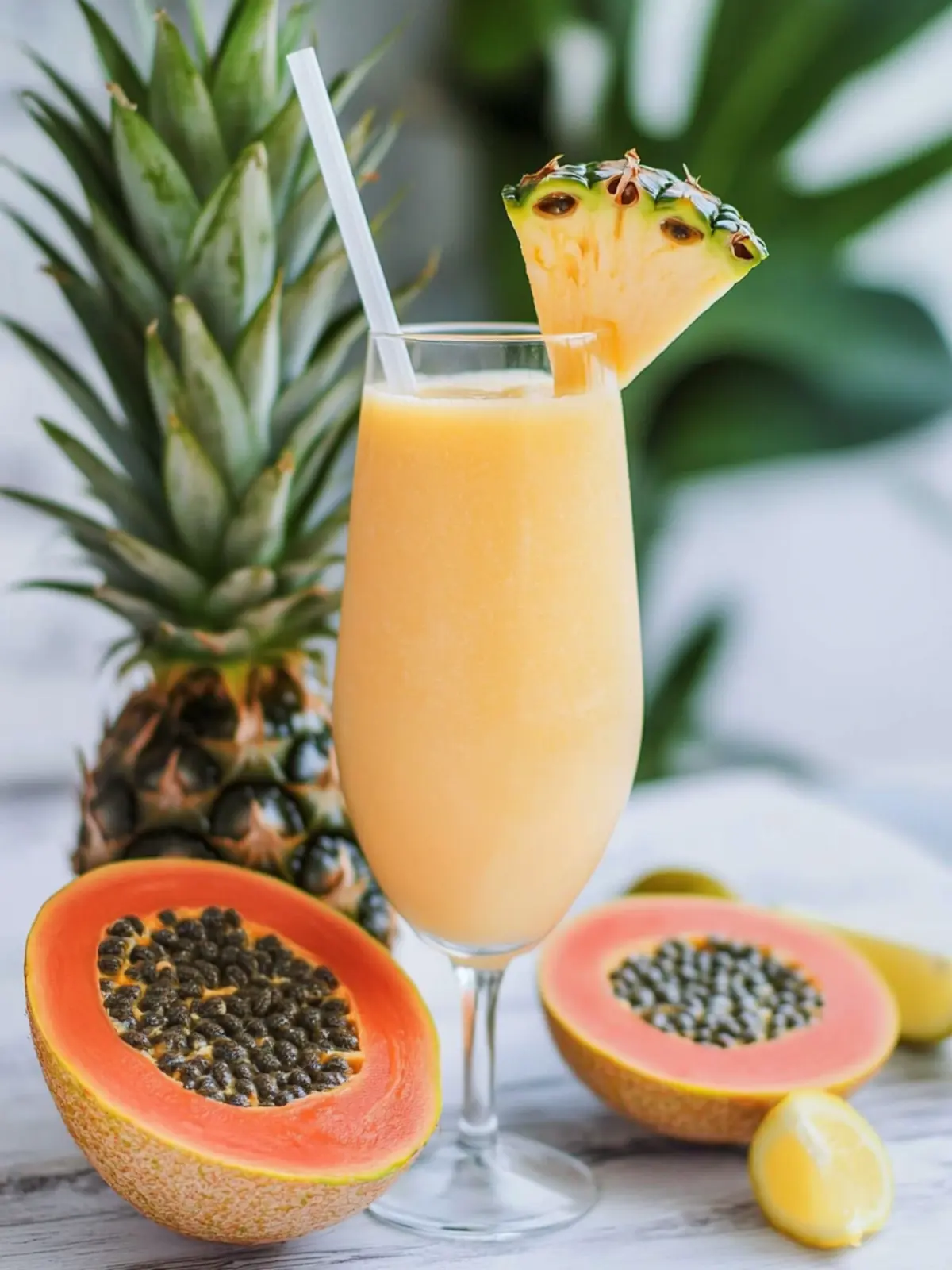 Papaya Piña Colada