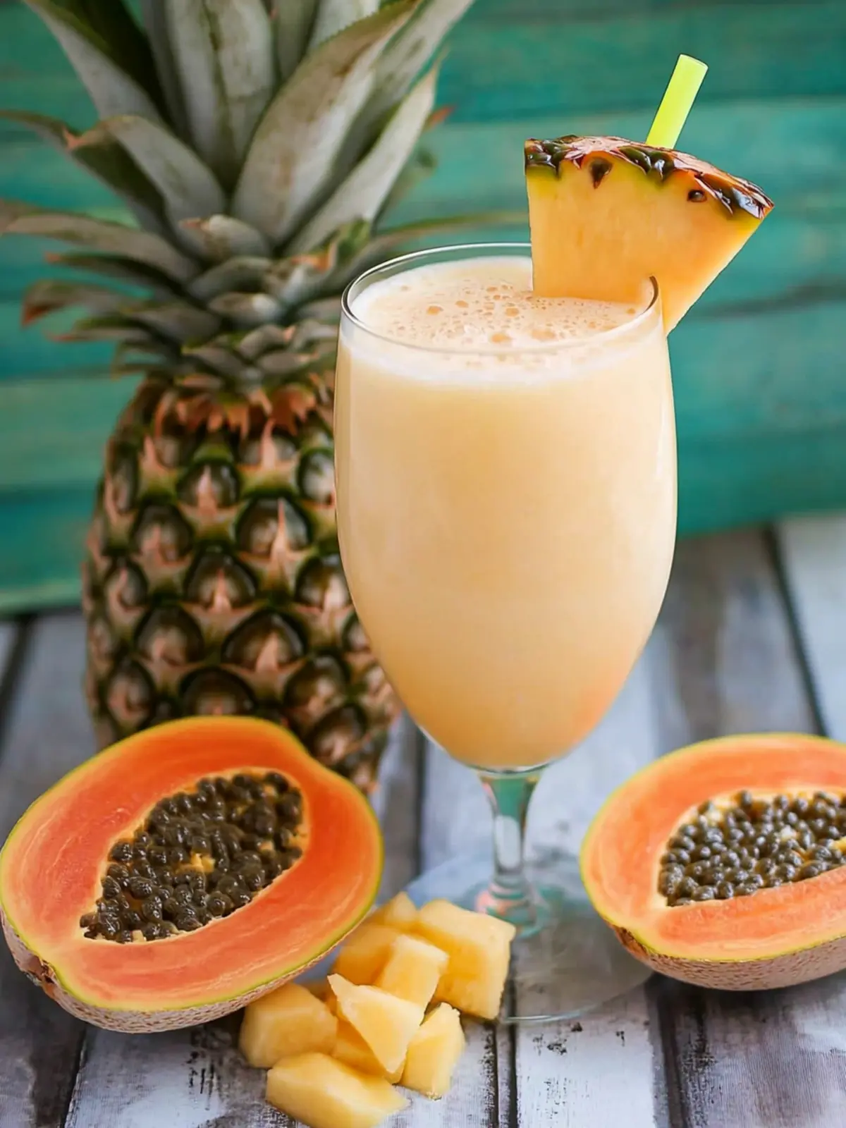 Papaya Piña Colada