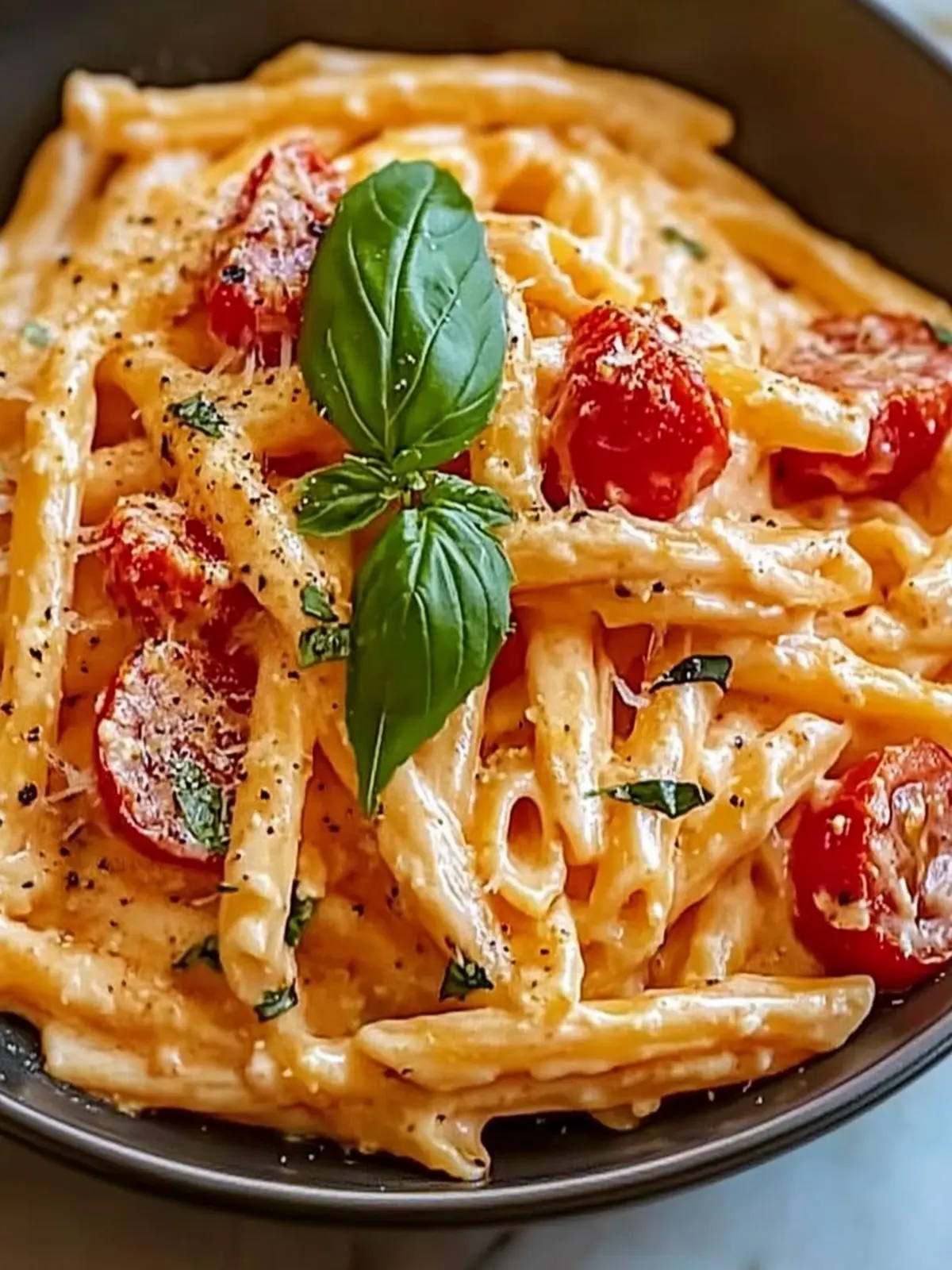 Creamy Tomato Ricotta Pasta