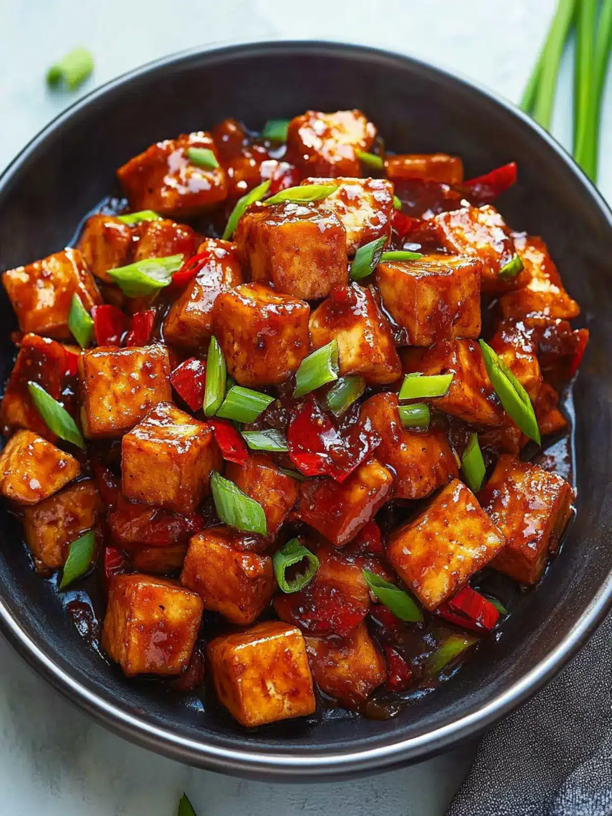Crispy Szechuan Tofu
