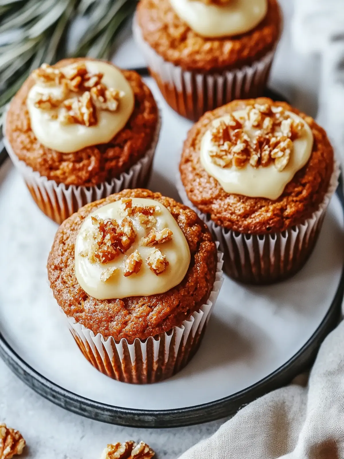 Carrot Cake Muffins