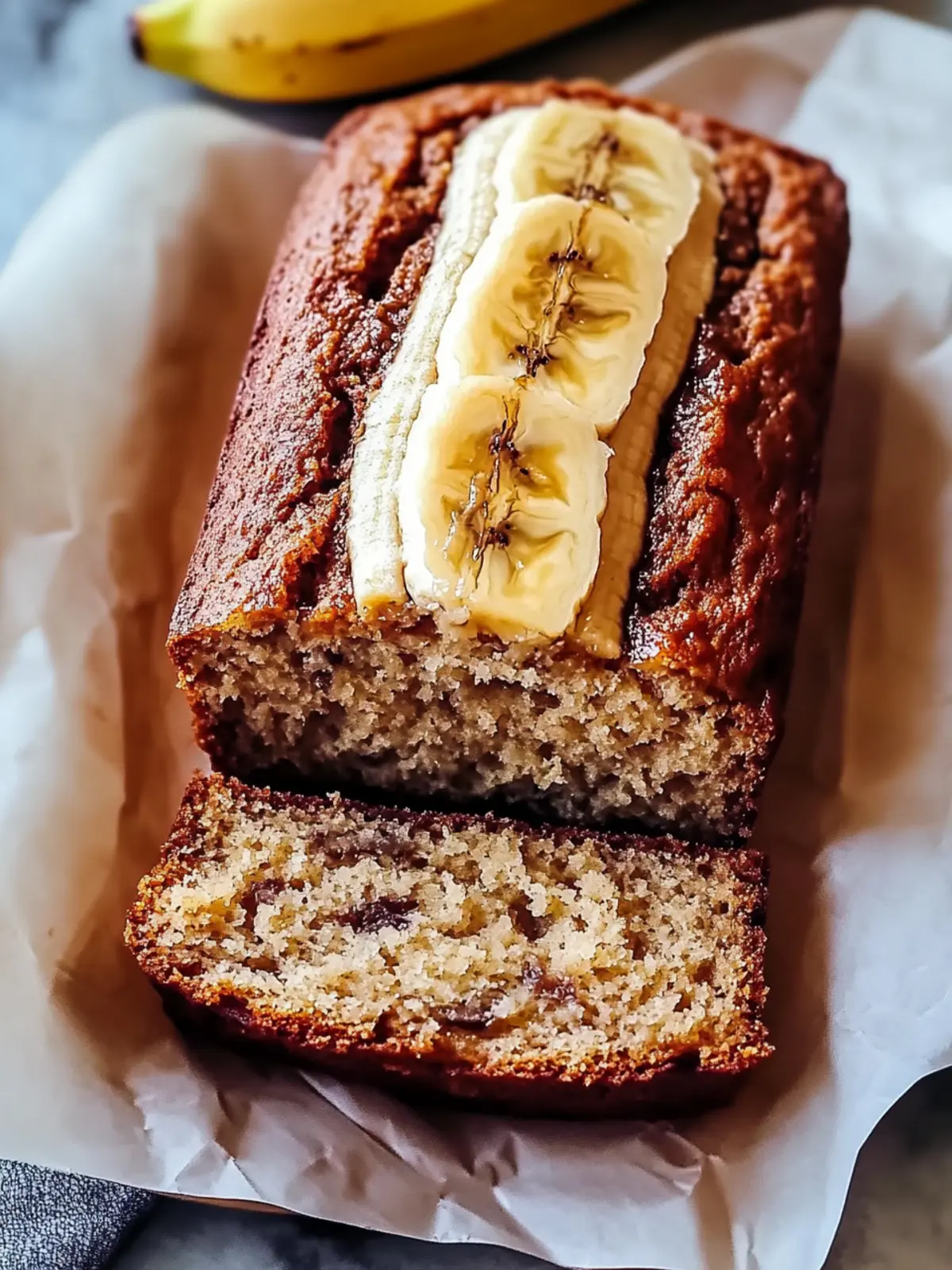Melt Moist Banana Bread