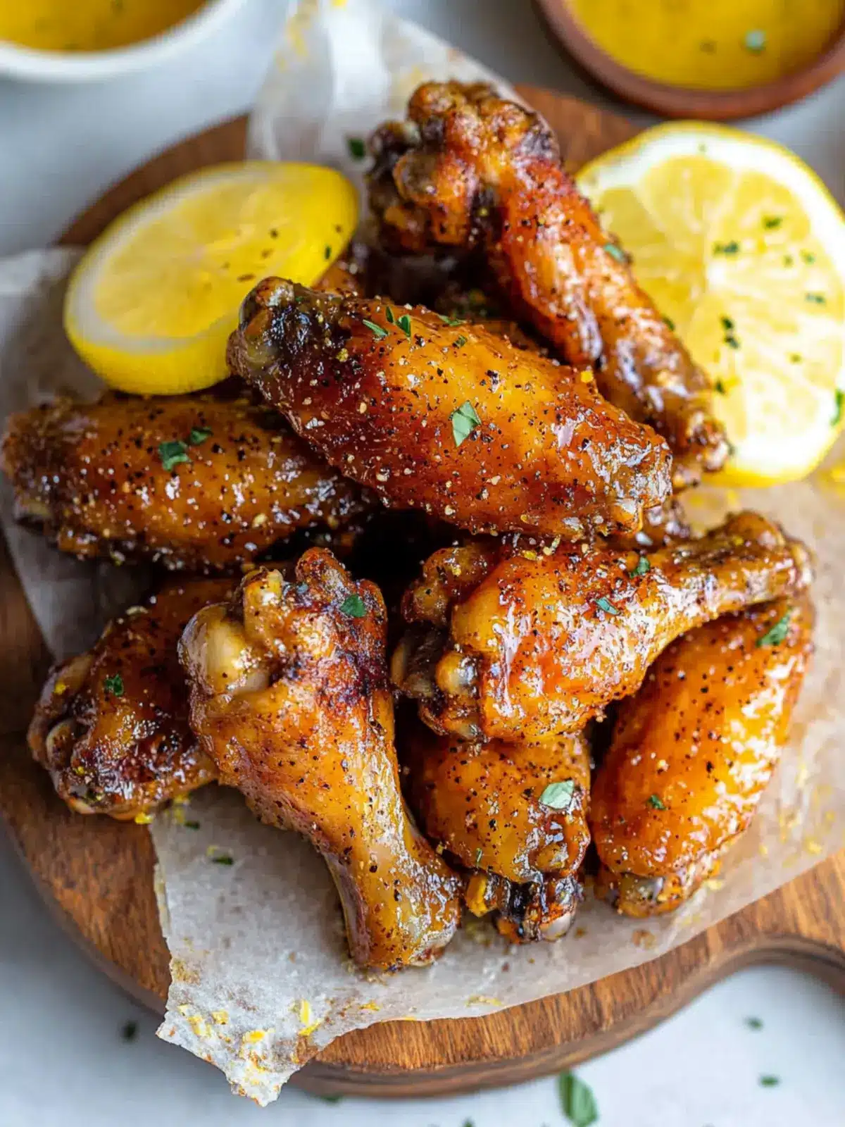 Honey Lemon Pepper Wings