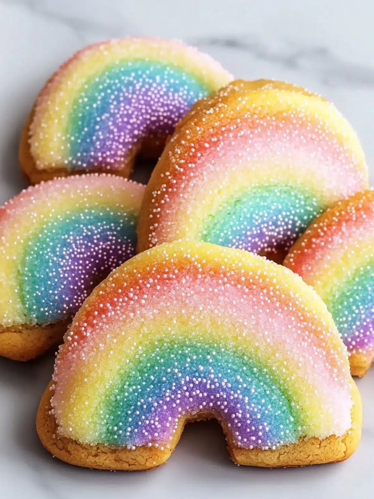 Rainbow Sugar Cookies