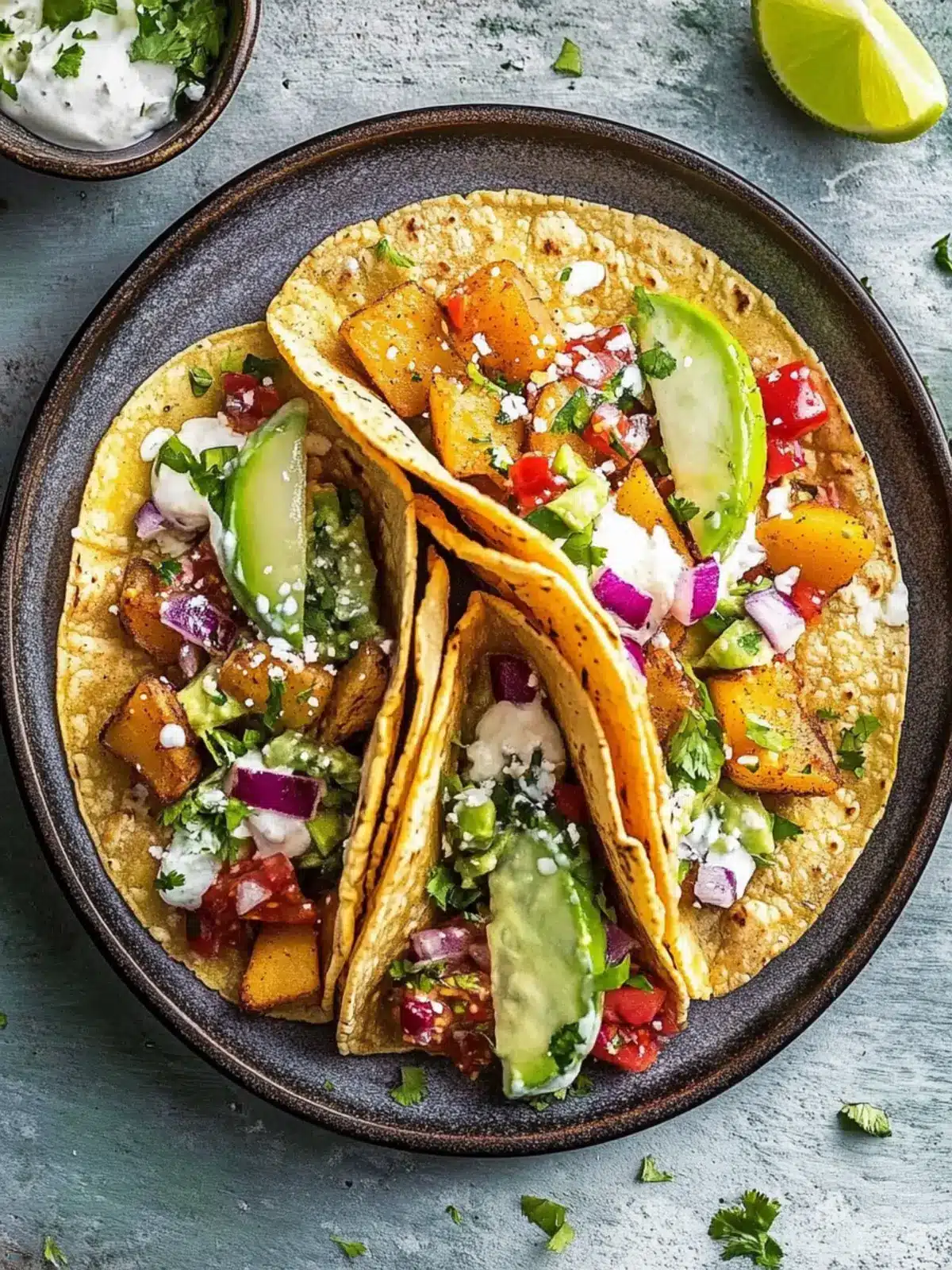 Crispy Potato Tacos