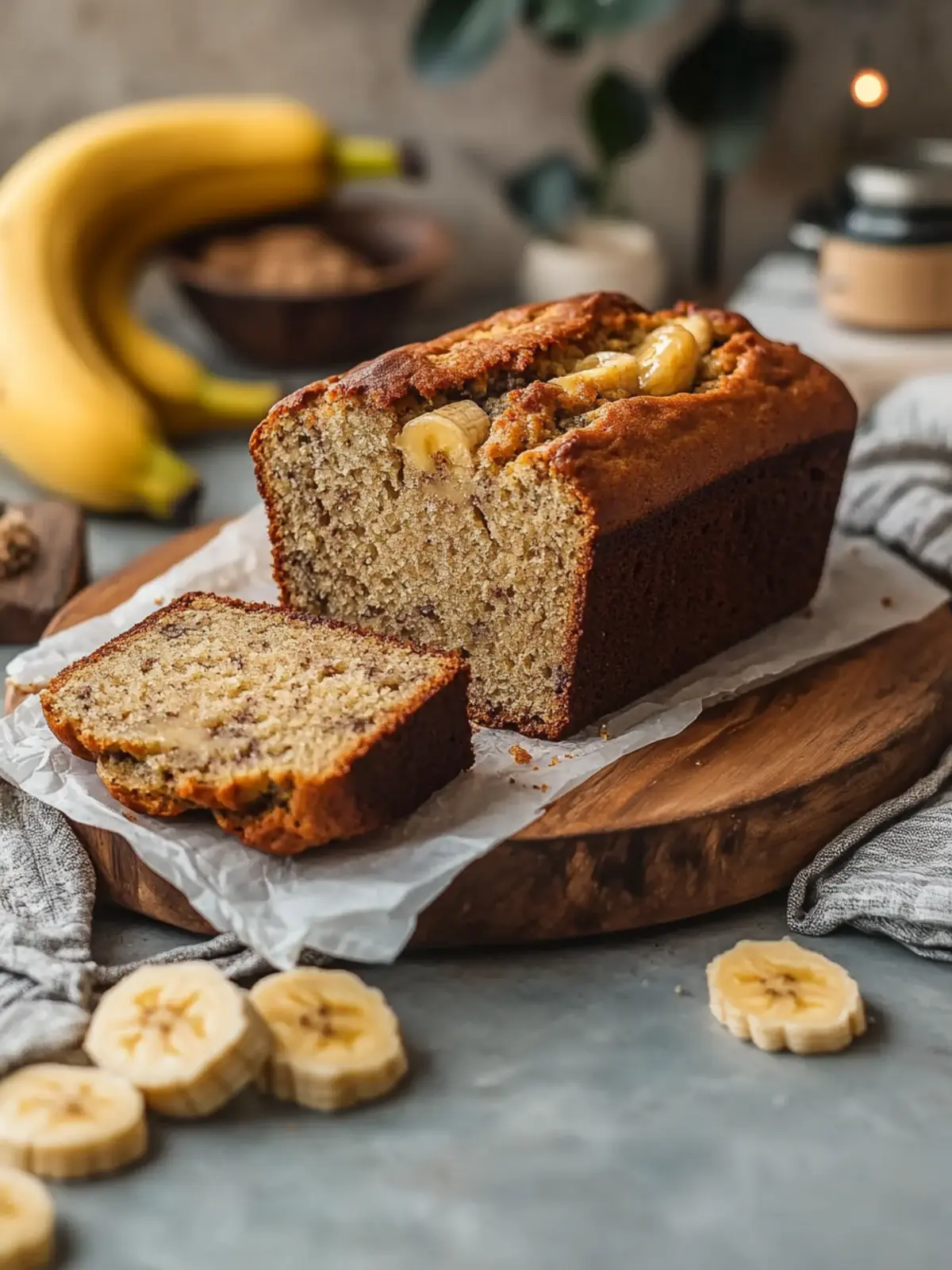 Banana Bread No Eggs