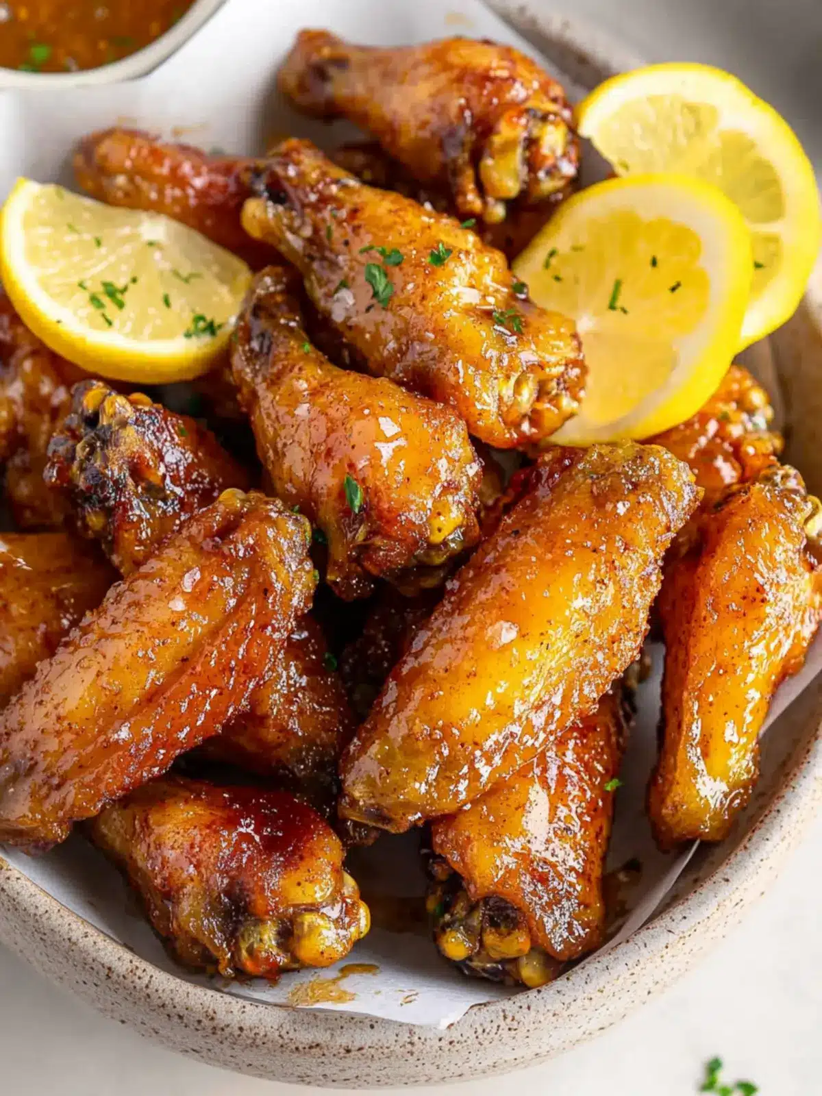 Honey Lemon Pepper Wings