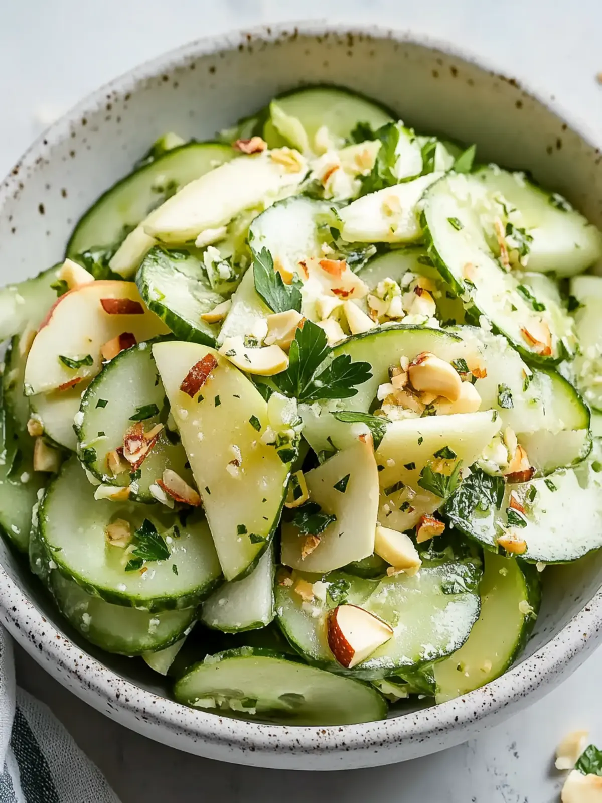 Crunchy Cucumber Apple Salad