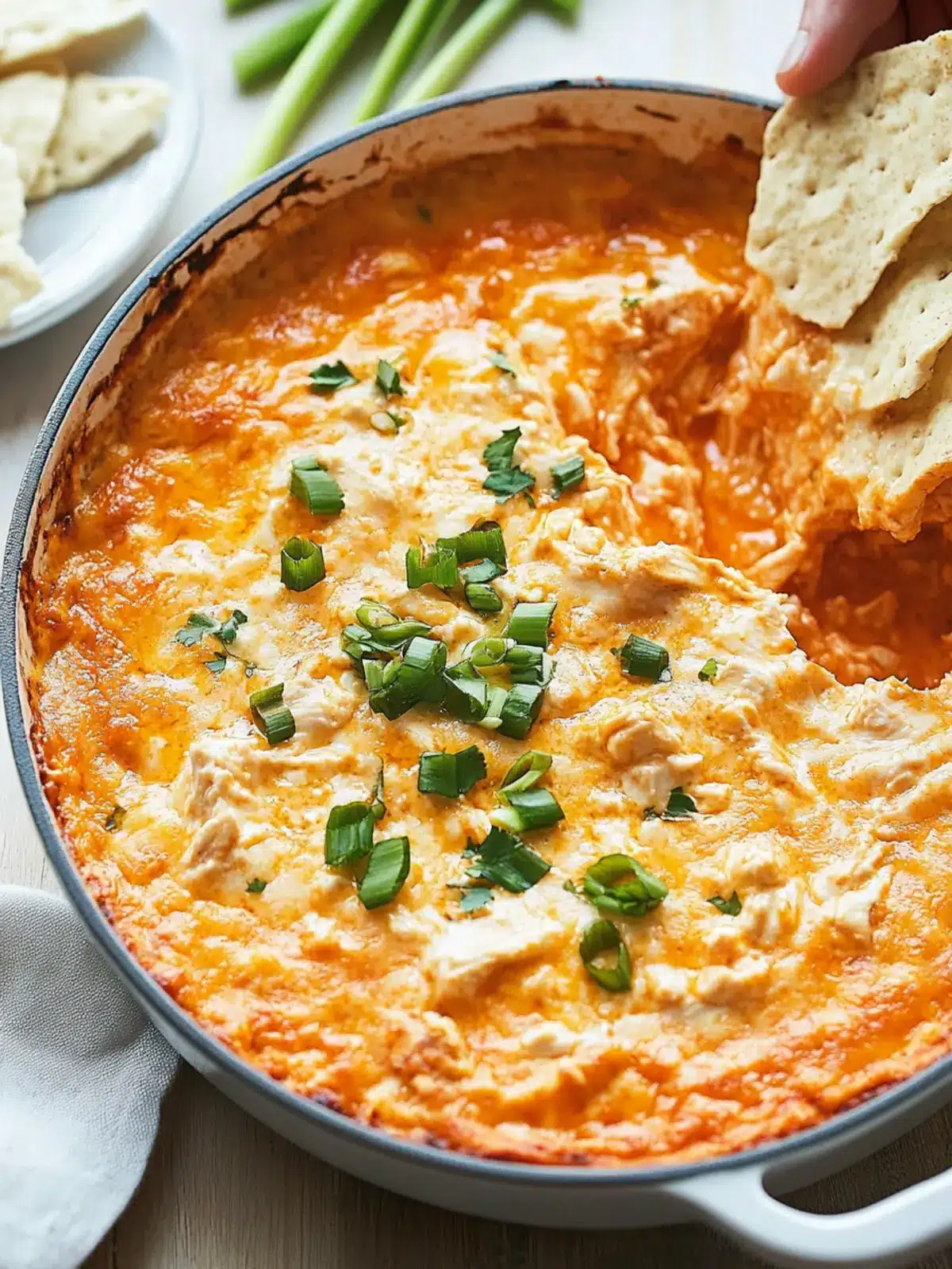 The Best Buffalo Chicken Dip