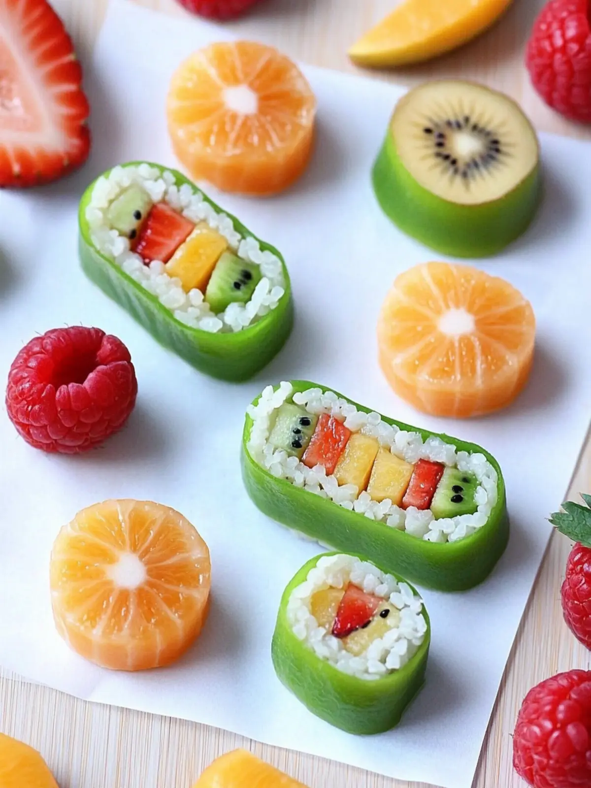 Kid-Friendly Fruit Sushi