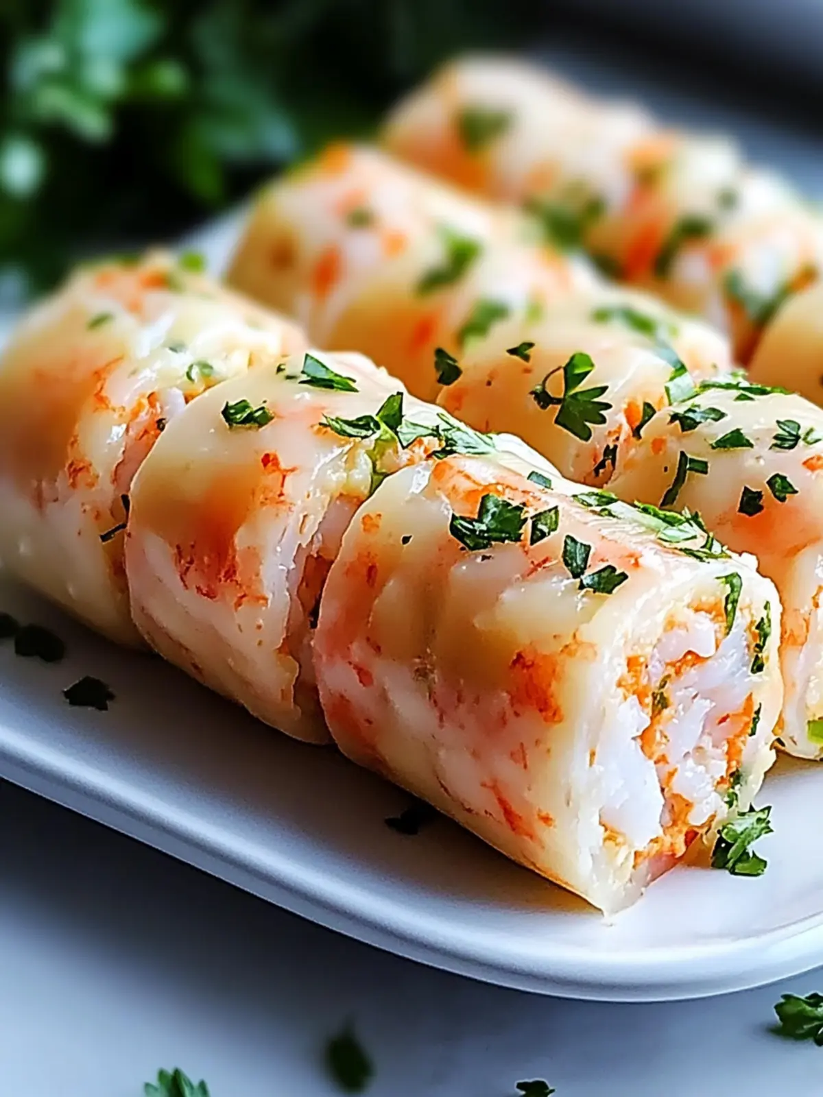 Crispy Crab Shrimp Queso Rolls