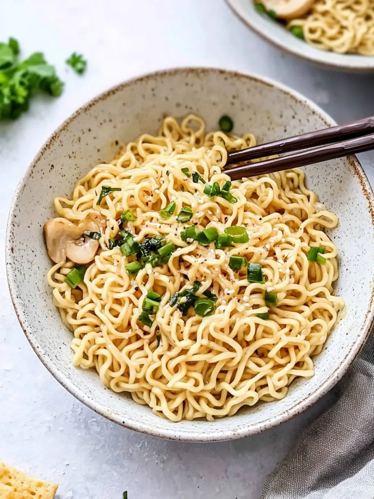 Best Garlic butter Ramen Noodles
