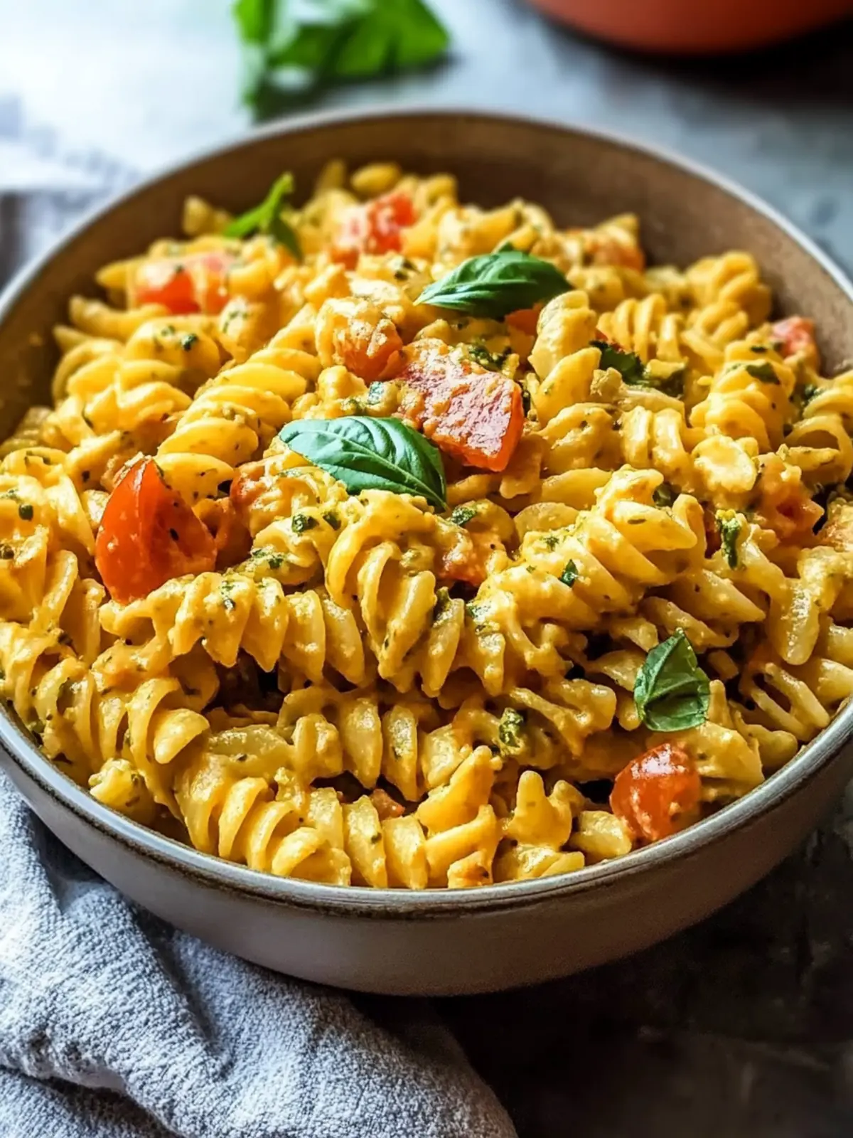 Creamy Curry Pasta Salad