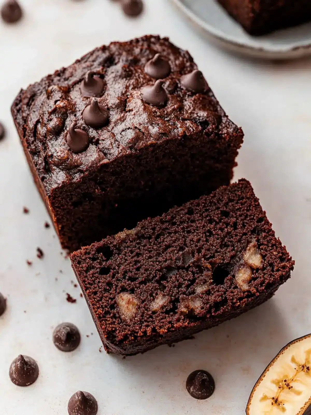 Sweet Chocolate Banana Bread