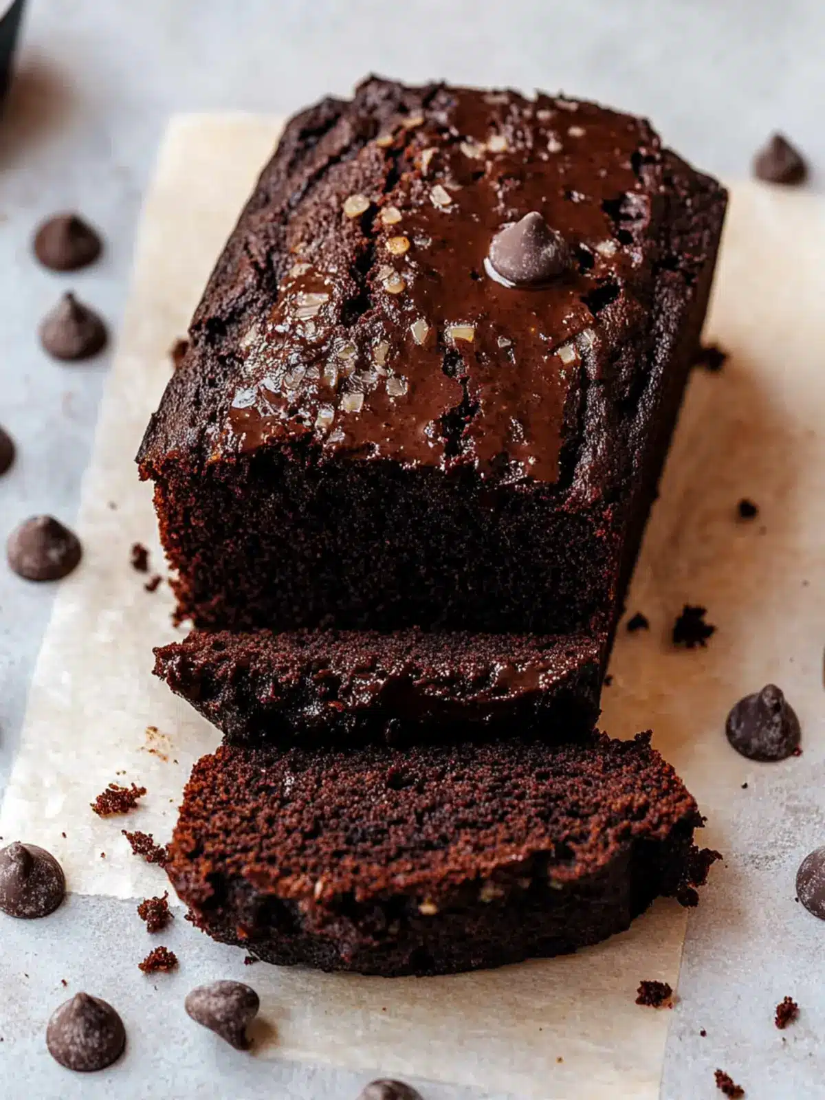 Sweet Chocolate Banana Bread