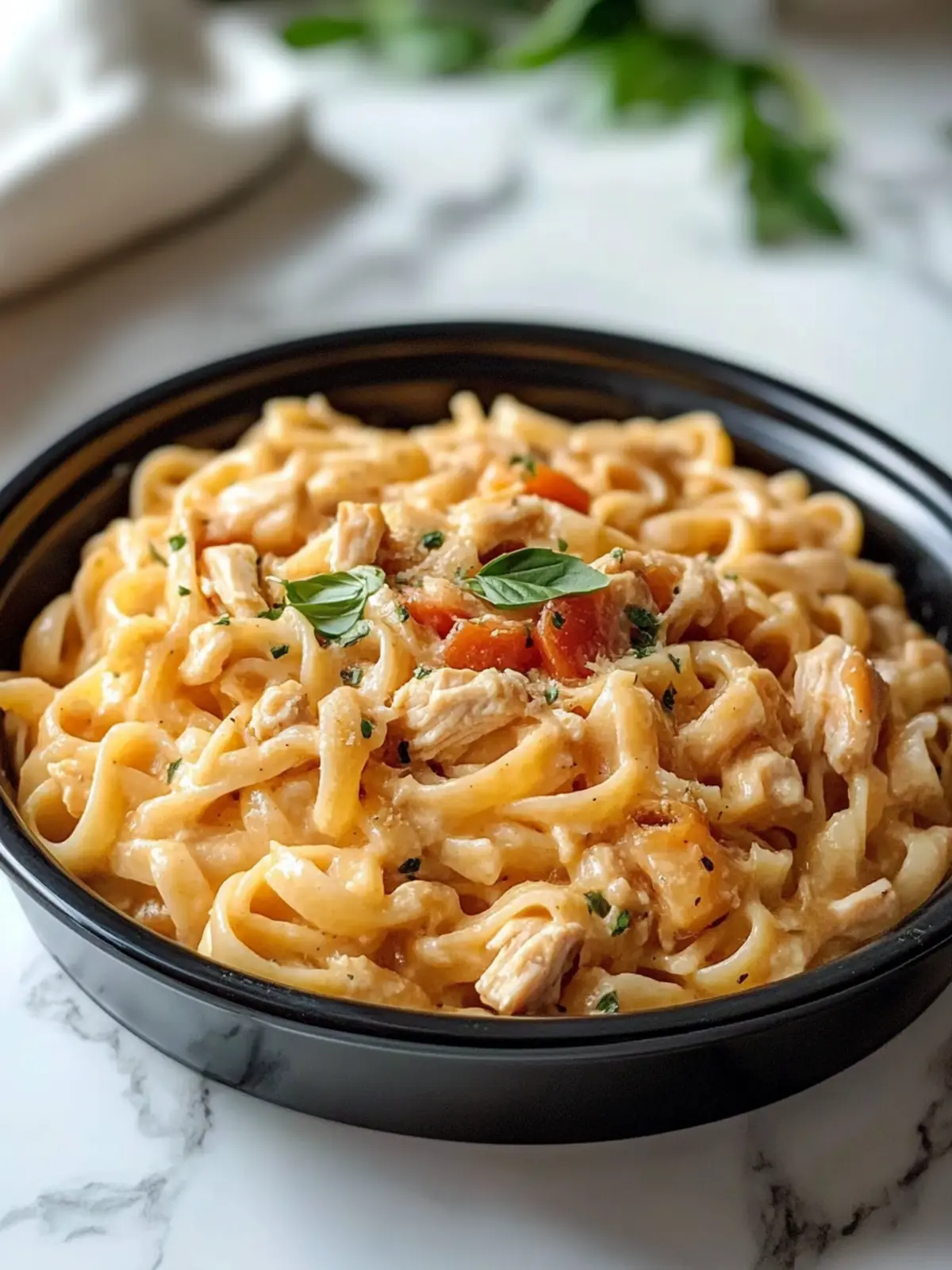 Crockpot Chicken Pasta
